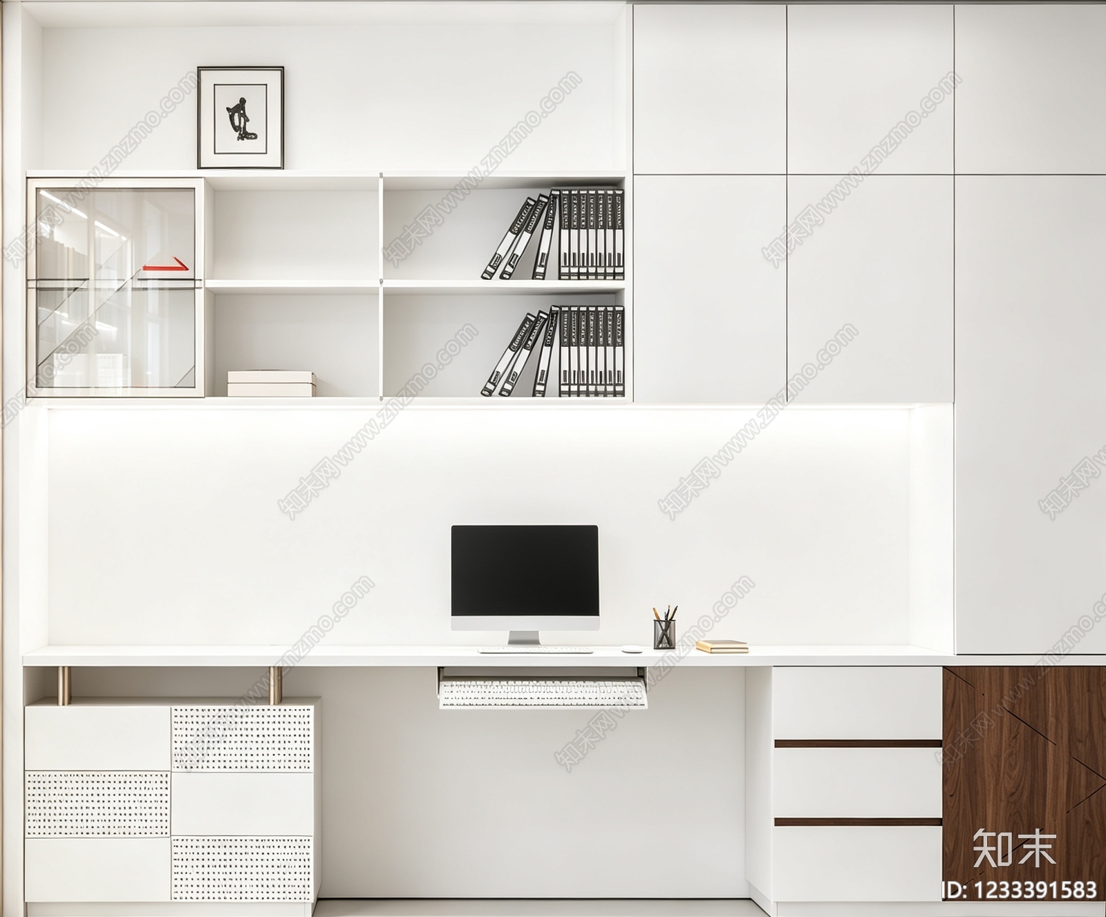 柜子cad施工图下载【ID:1233391583】