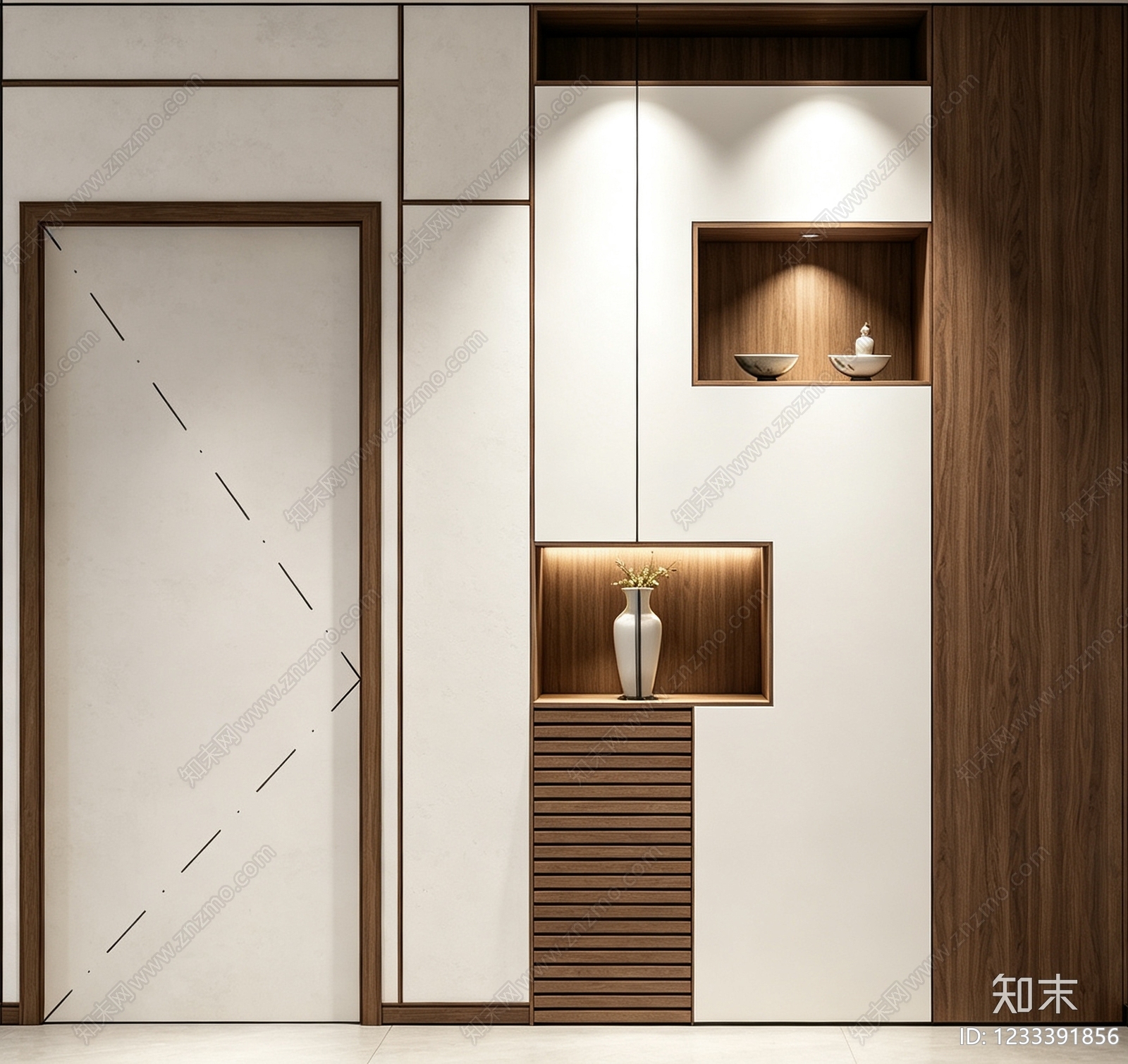 柜子cad施工图下载【ID:1233391856】