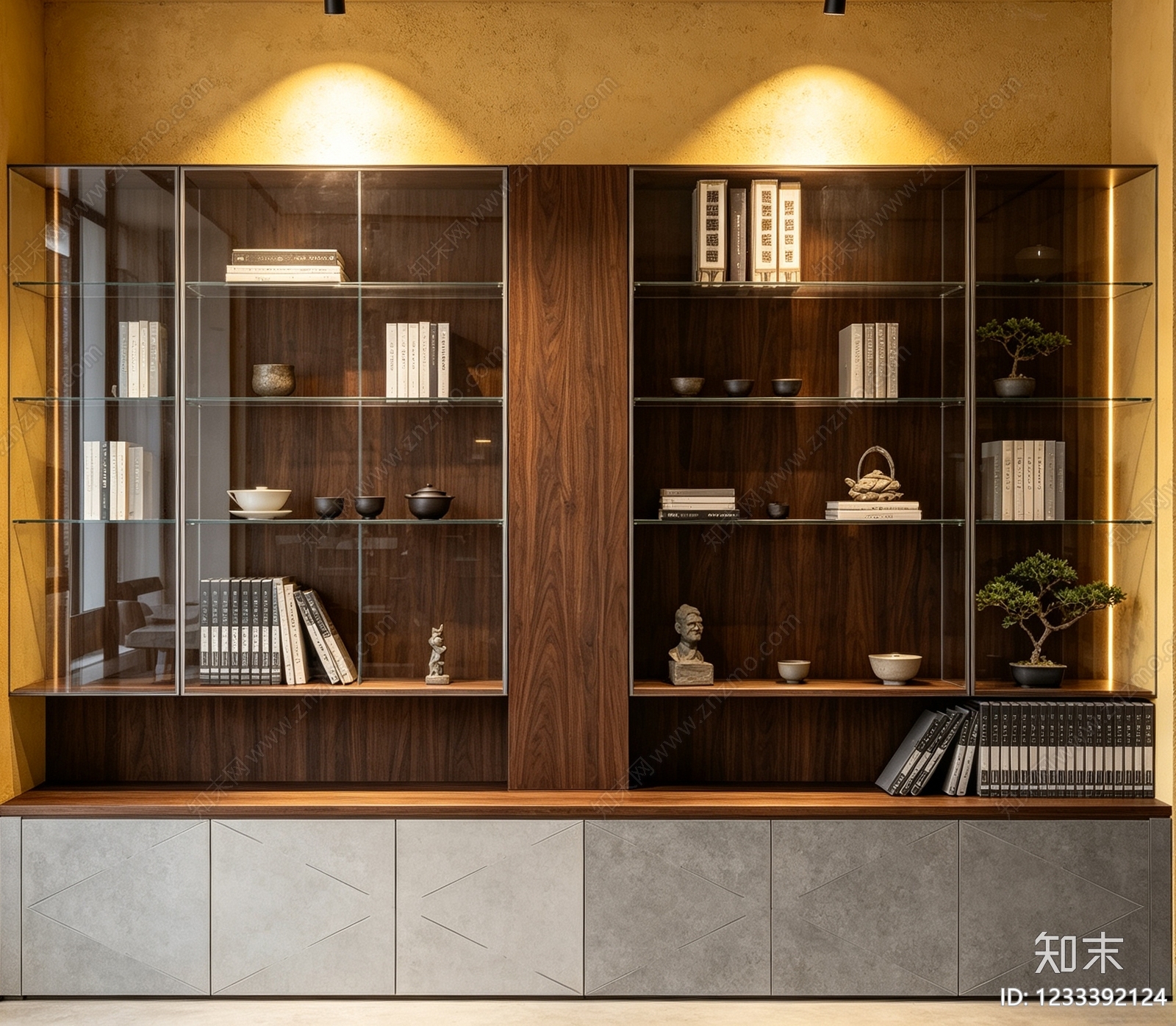 柜子cad施工图下载【ID:1233392124】