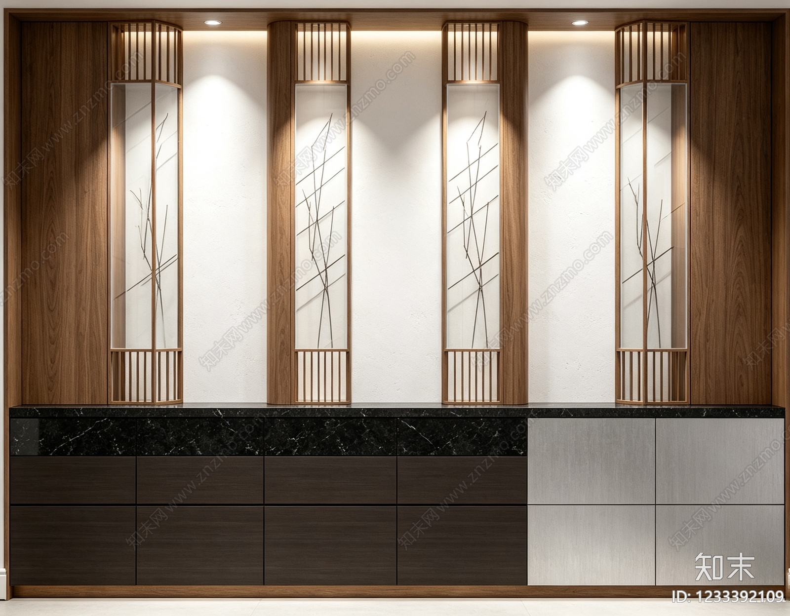 柜子cad施工图下载【ID:1233392109】