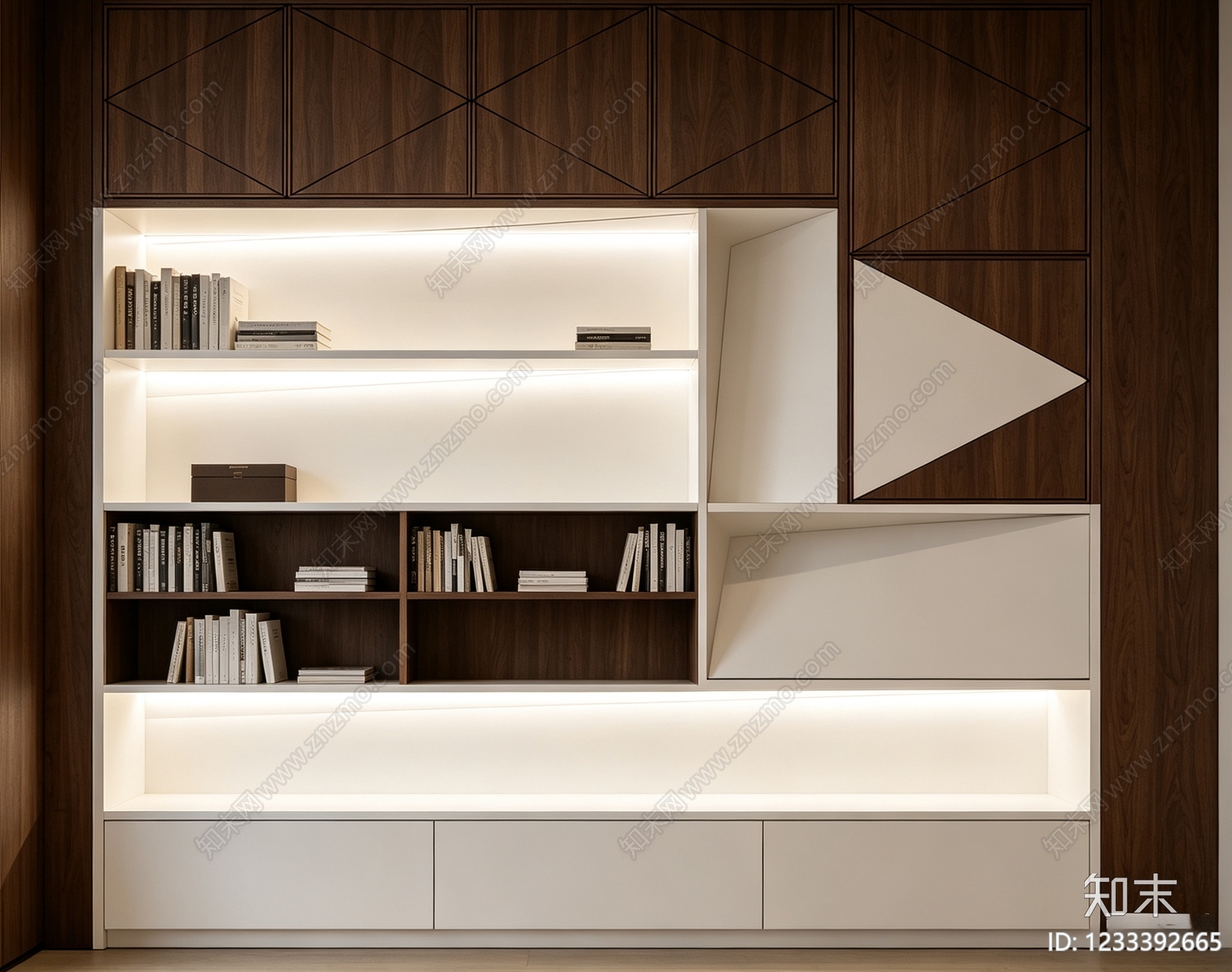 柜子cad施工图下载【ID:1233392665】