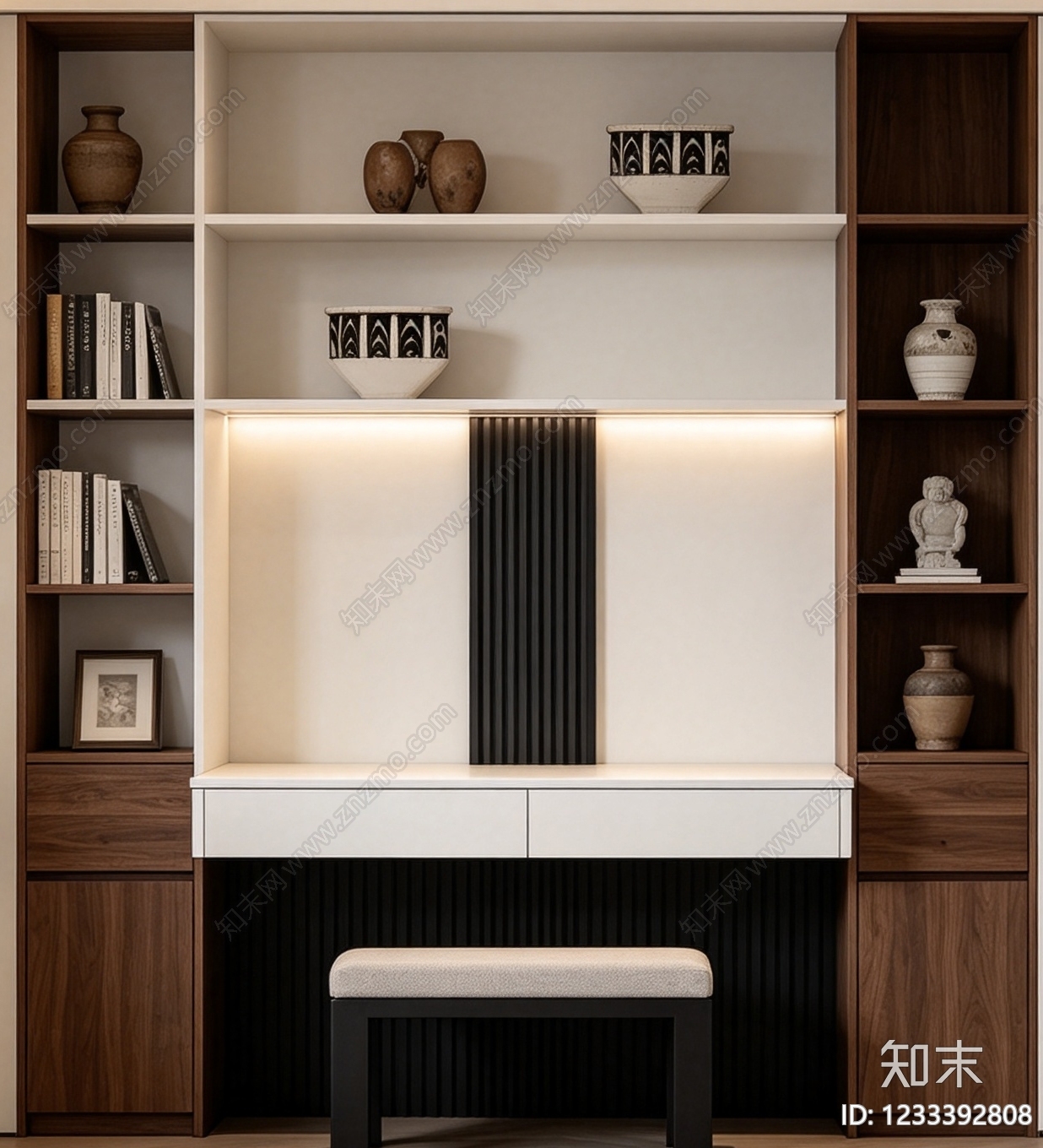 柜子cad施工图下载【ID:1233392808】