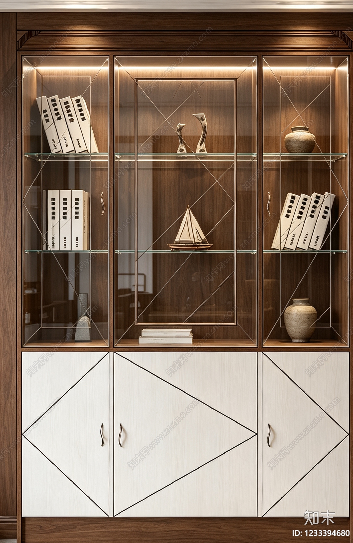 柜子cad施工图下载【ID:1233394680】