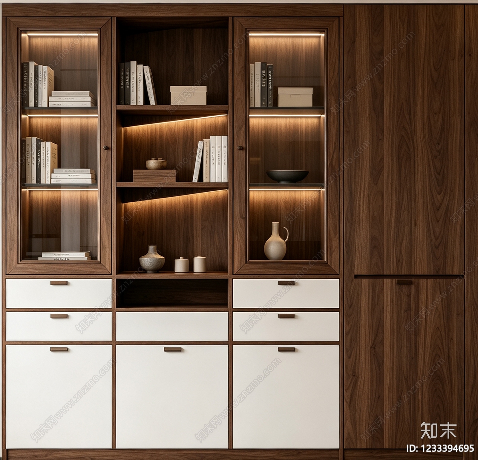 柜子cad施工图下载【ID:1233394695】