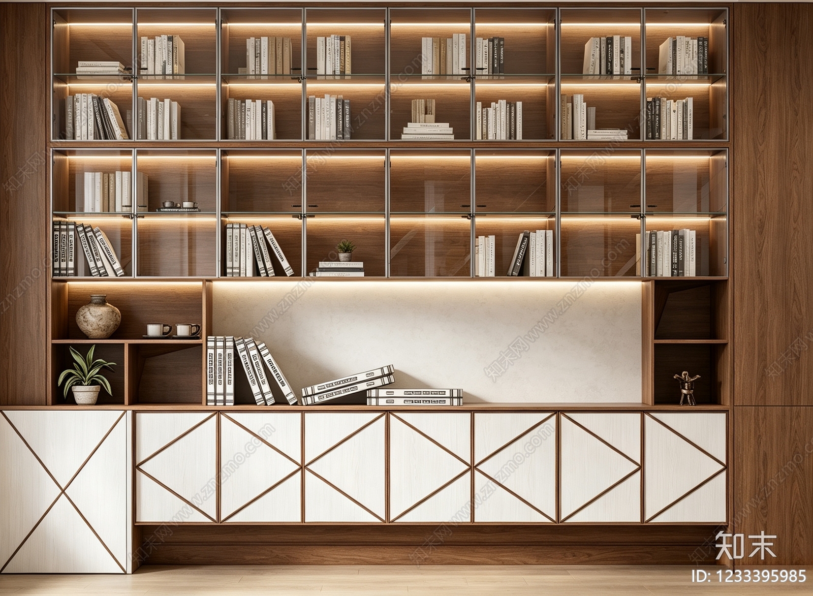 柜子cad施工图下载【ID:1233395985】