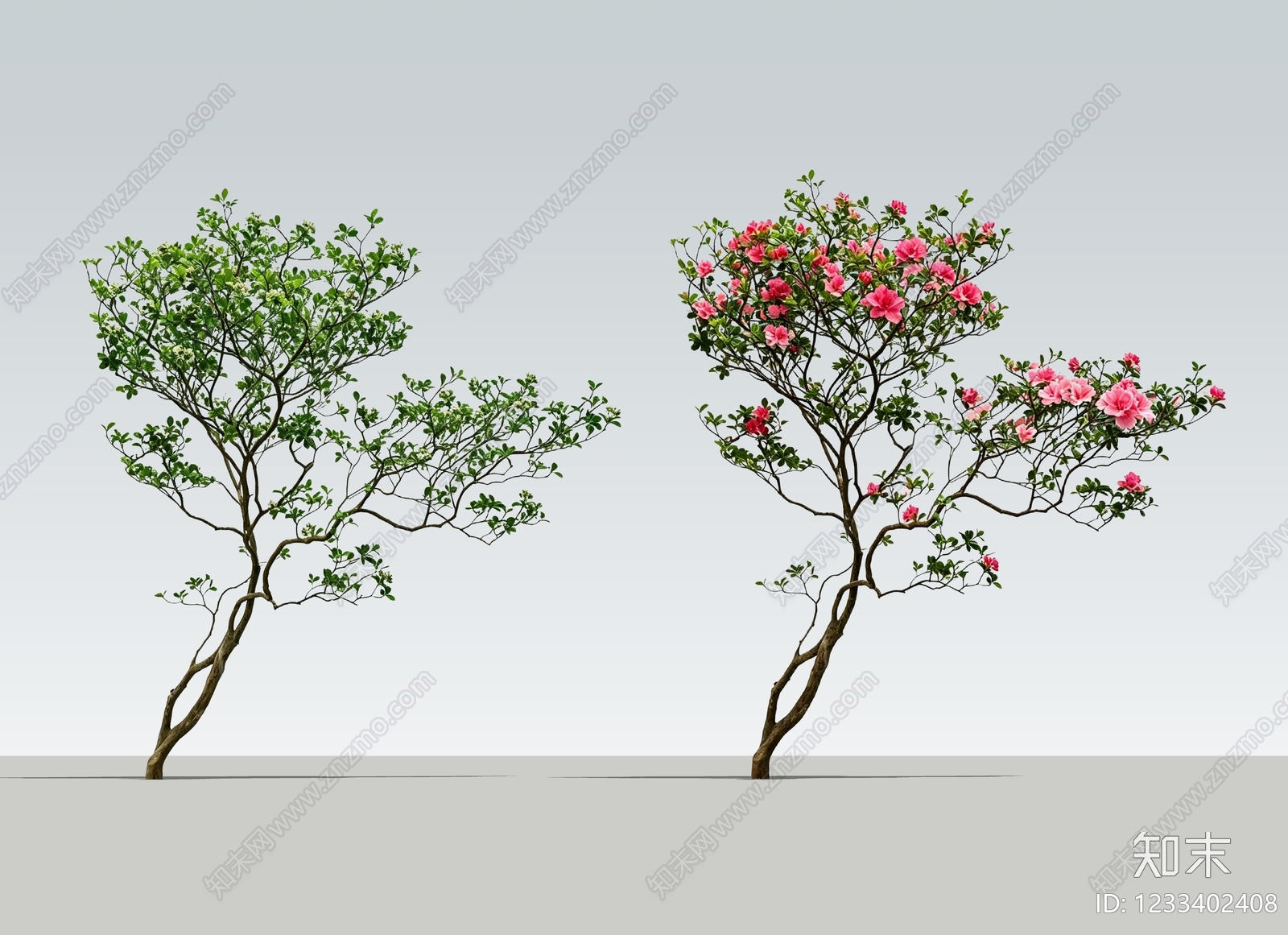 灌木SU模型下载【ID:1233402408】