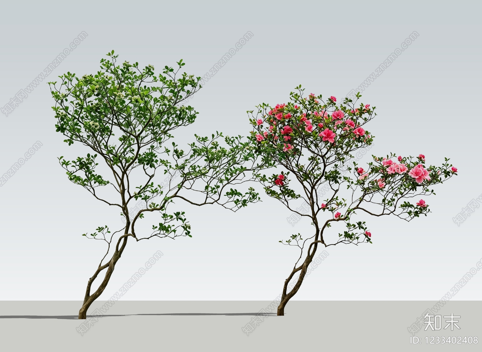 灌木SU模型下载【ID:1233402408】