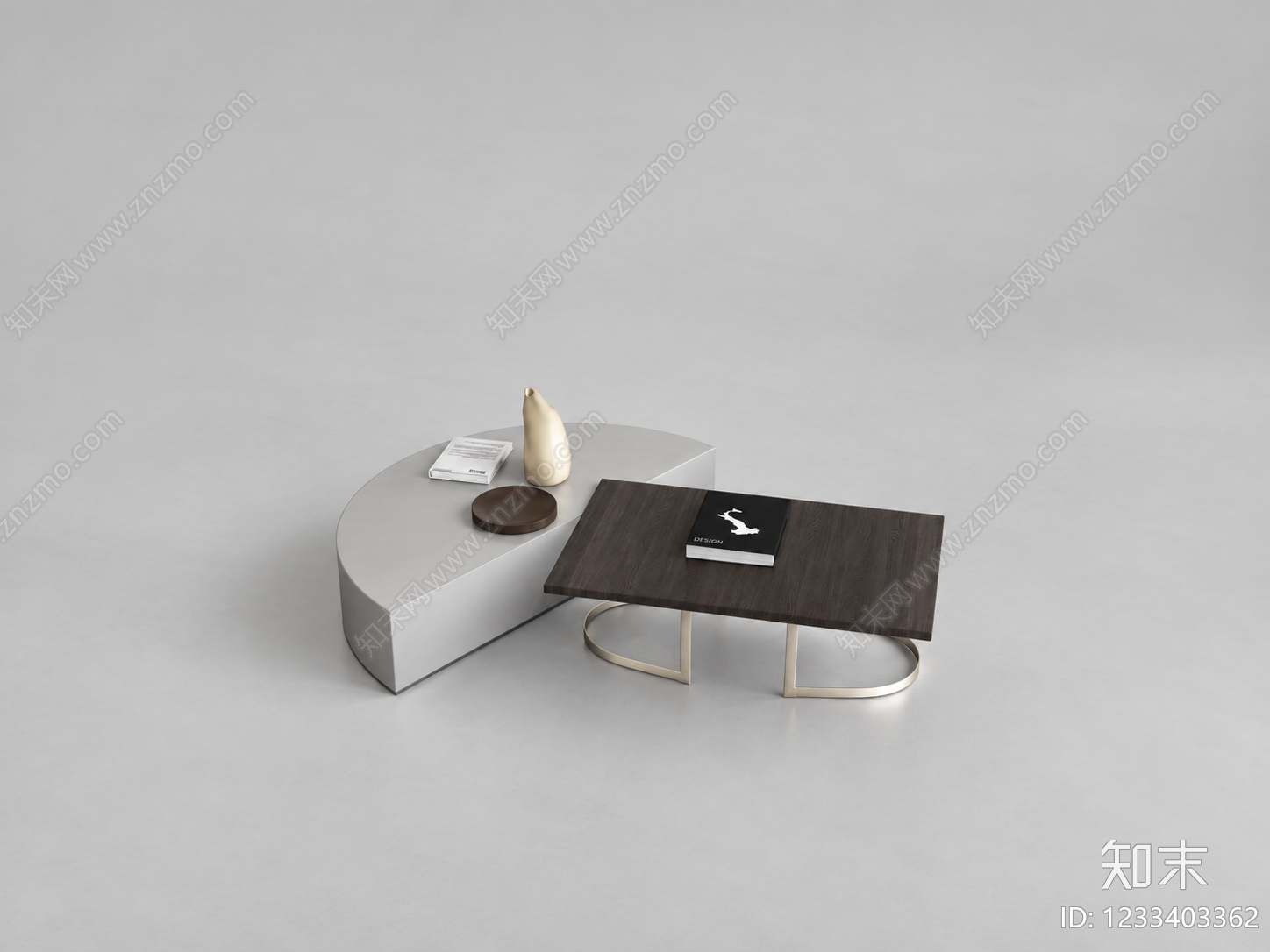 茶几SU模型下载【ID:1233403362】