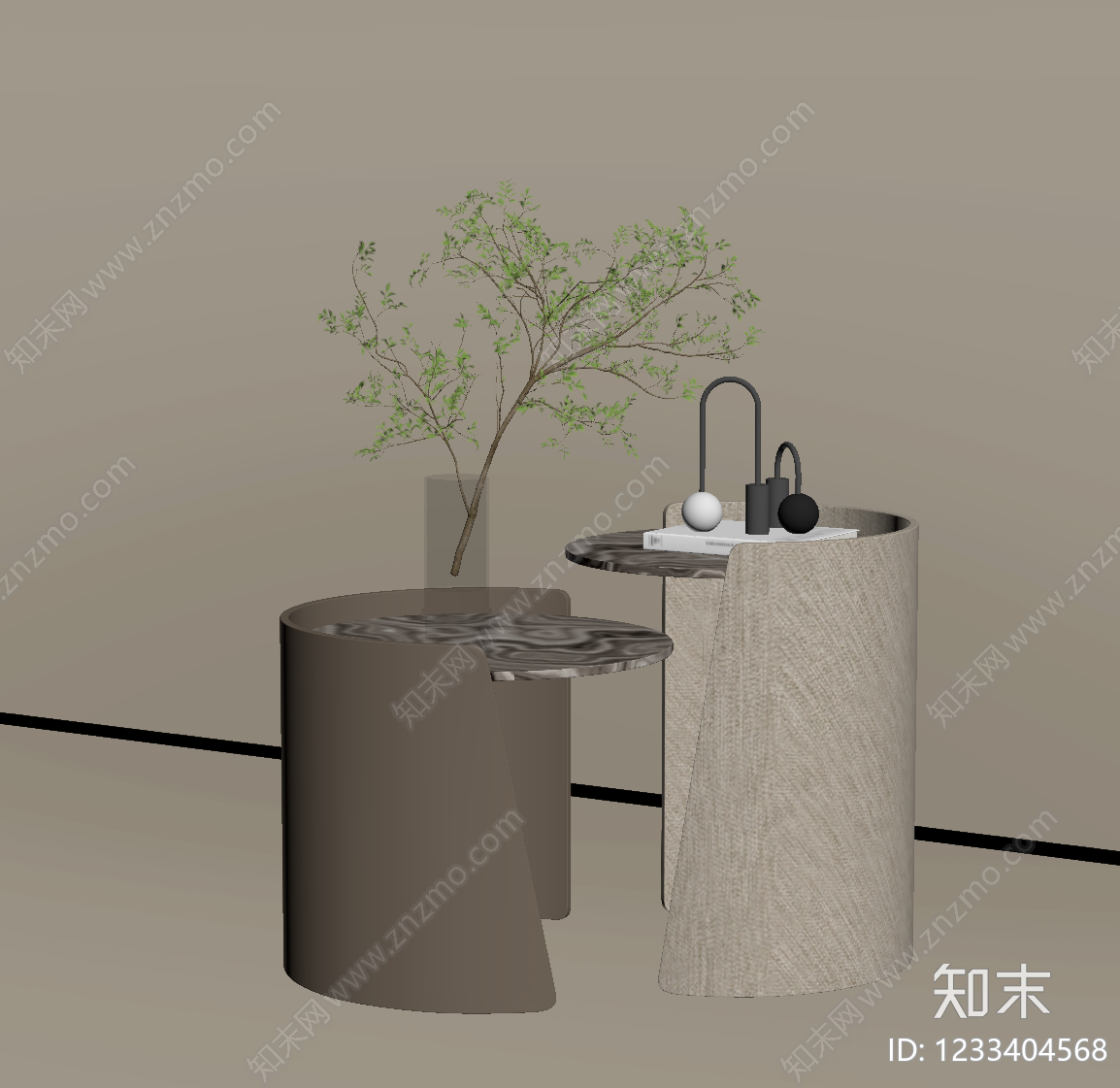 边几SU模型下载【ID:1233404568】