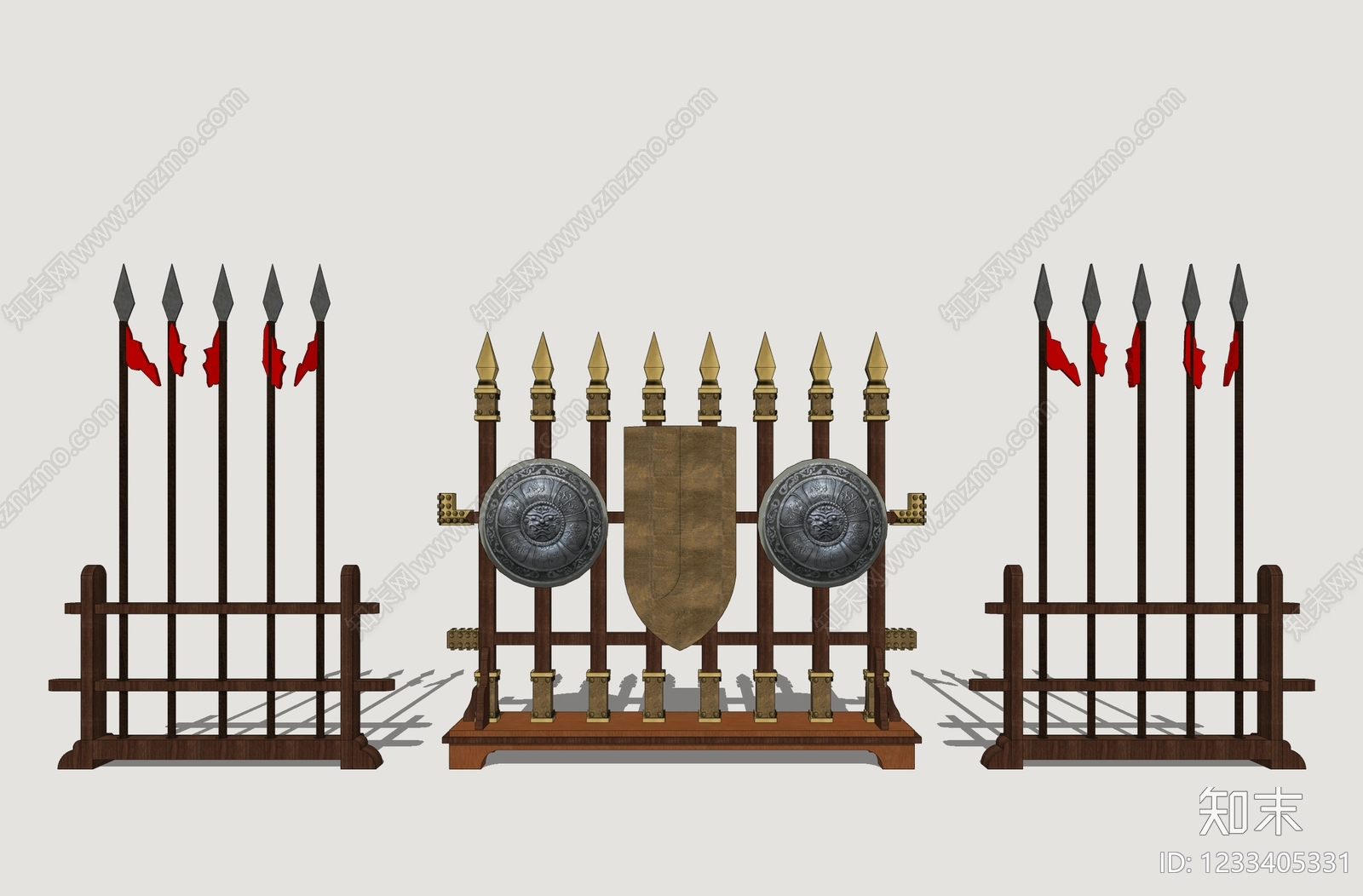 军事器材SU模型下载【ID:1233405331】