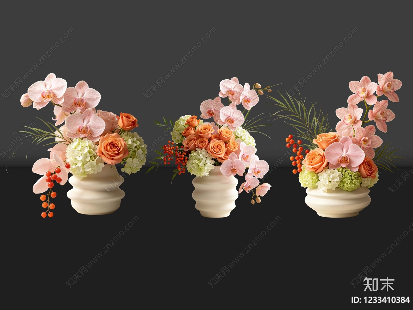 花瓶SU模型下载【ID:1233410384】