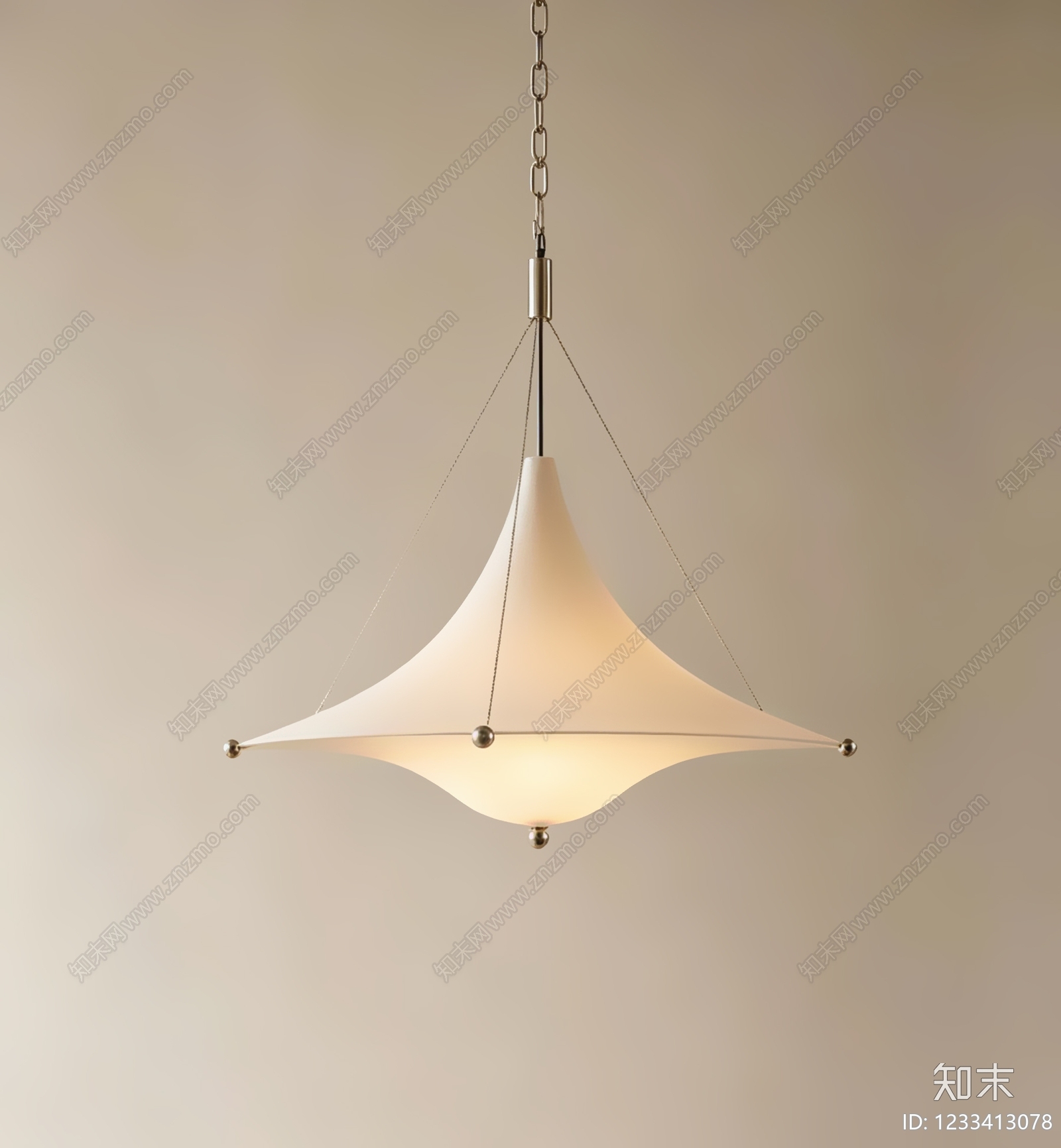 吊灯SU模型下载【ID:1233413078】