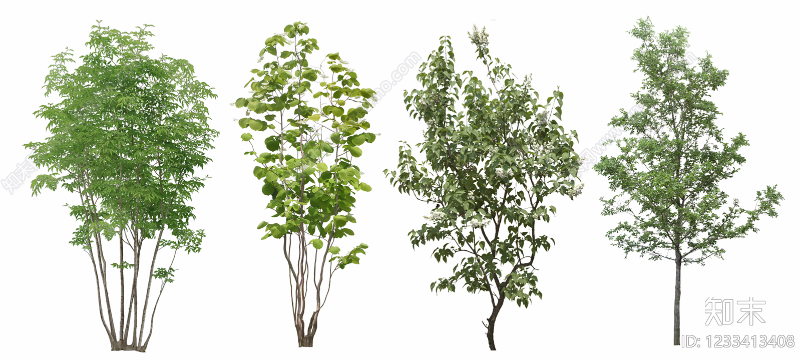 乔木SU模型下载【ID:1233413408】