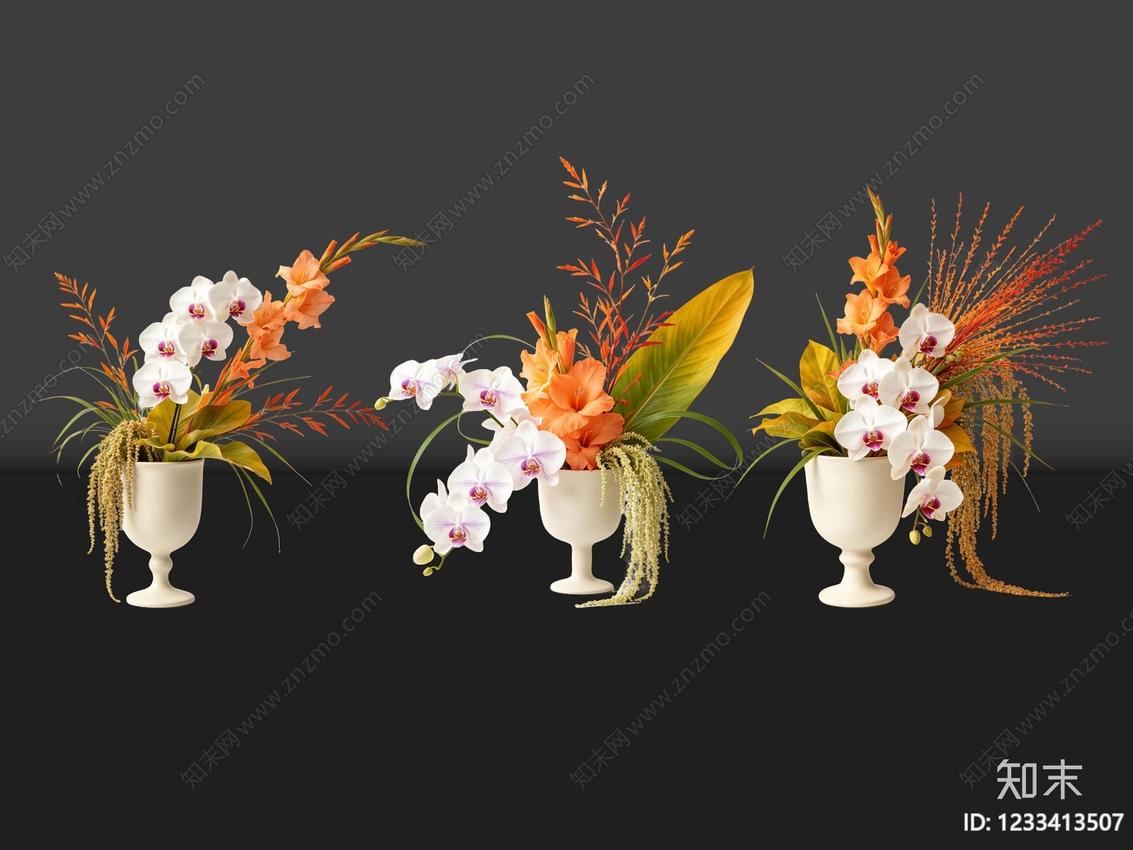 花瓶SU模型下载【ID:1233413507】