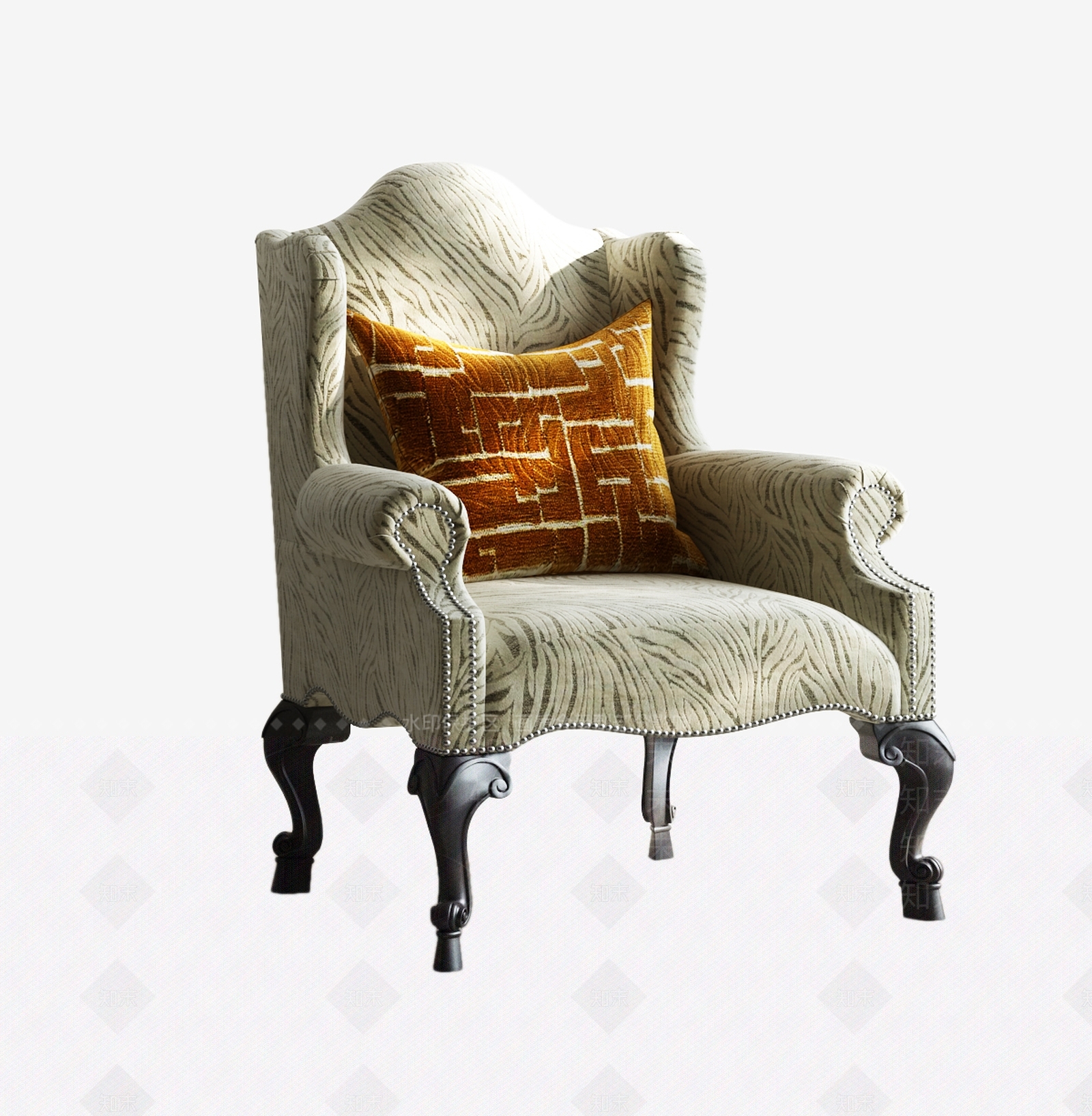休闲椅3D模型下载【ID:1233414390】