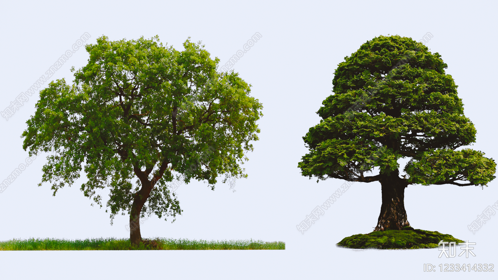 乔木SU模型下载【ID:1233414332】