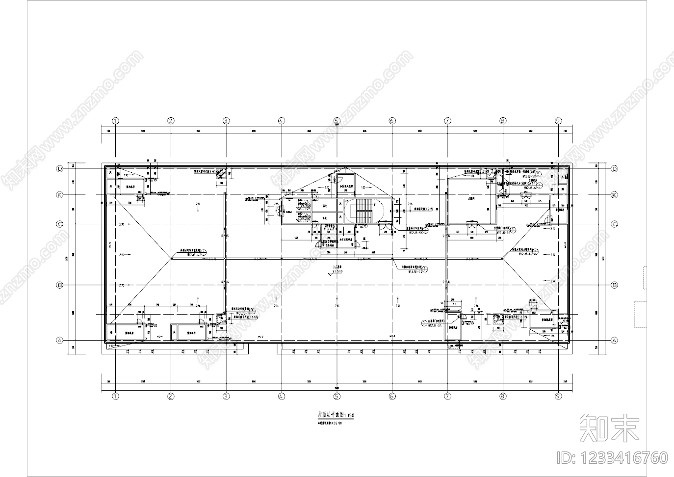 其他文化建筑cad施工图下载【ID:1233416760】