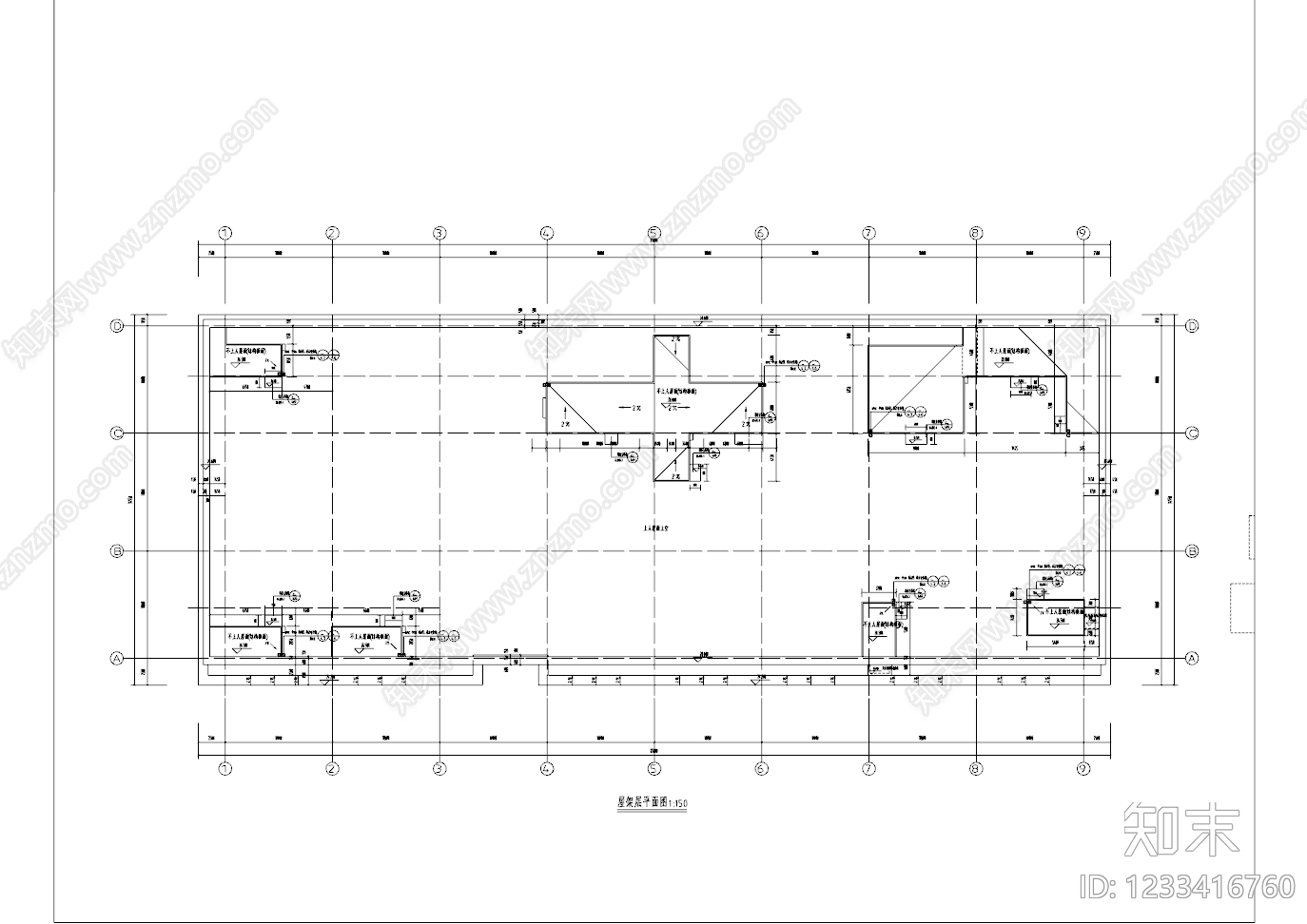 其他文化建筑cad施工图下载【ID:1233416760】