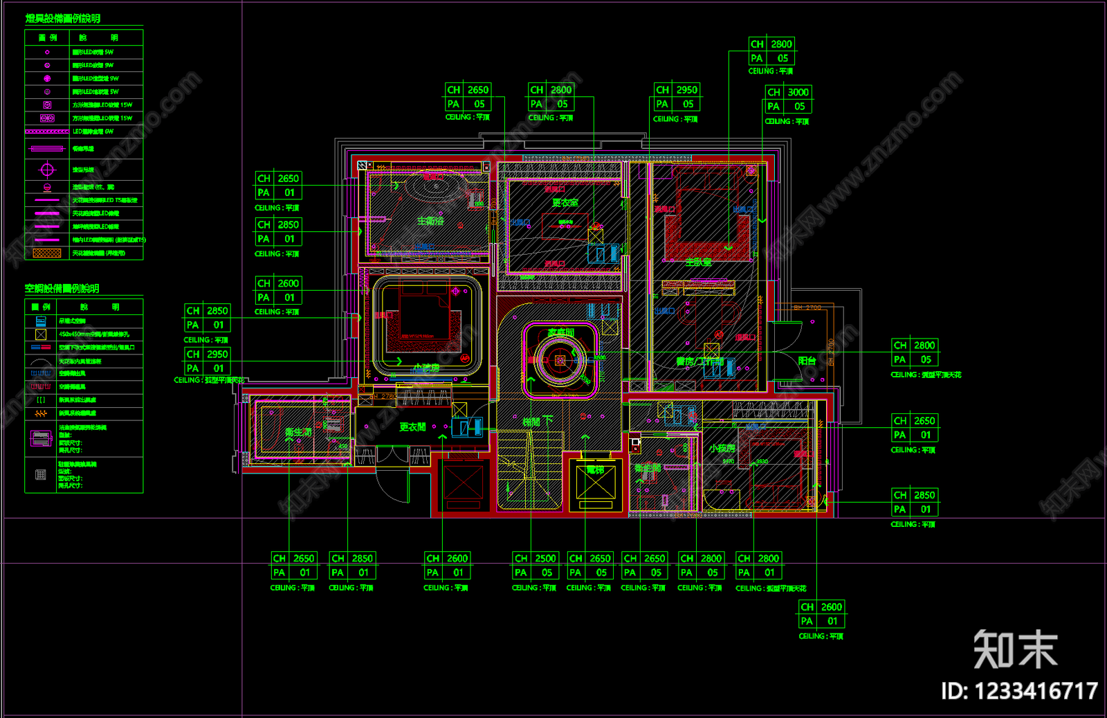 别墅cad施工图下载【ID:1233416717】