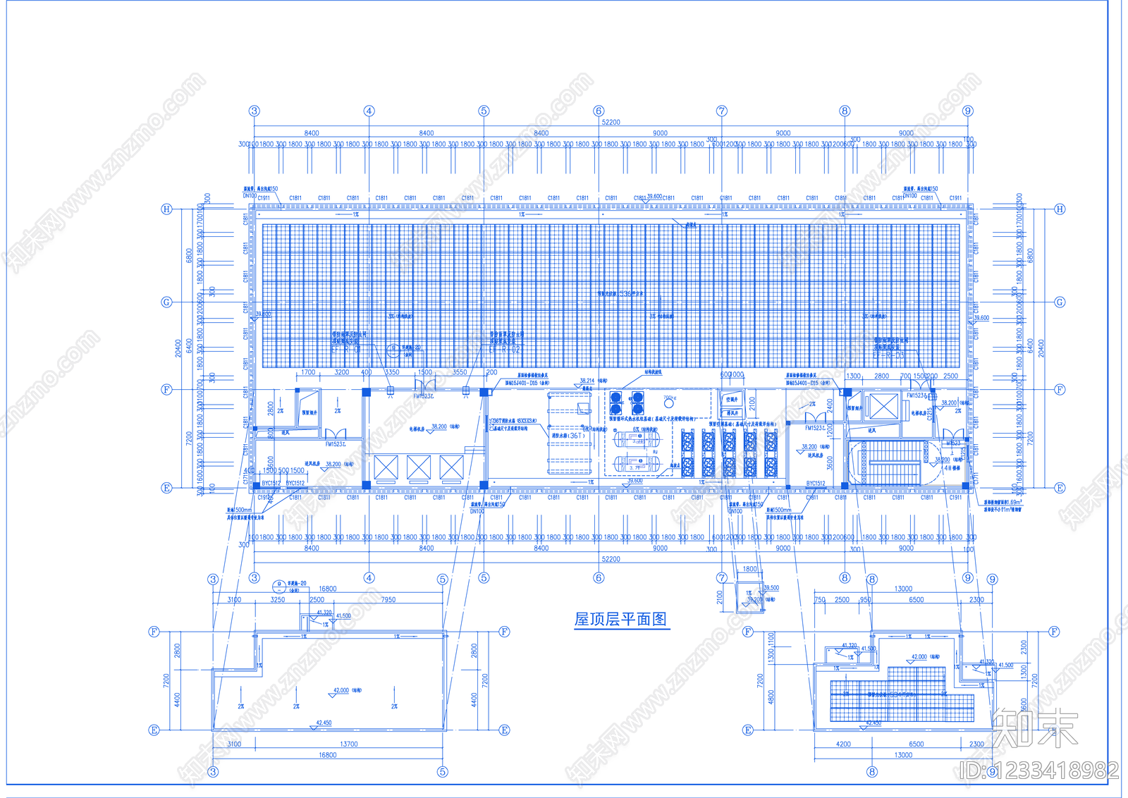 其他办公建筑cad施工图下载【ID:1233418982】