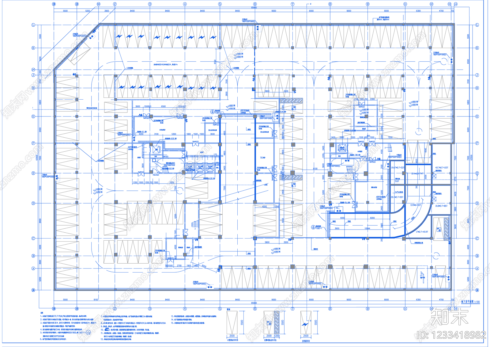 其他办公建筑cad施工图下载【ID:1233418982】
