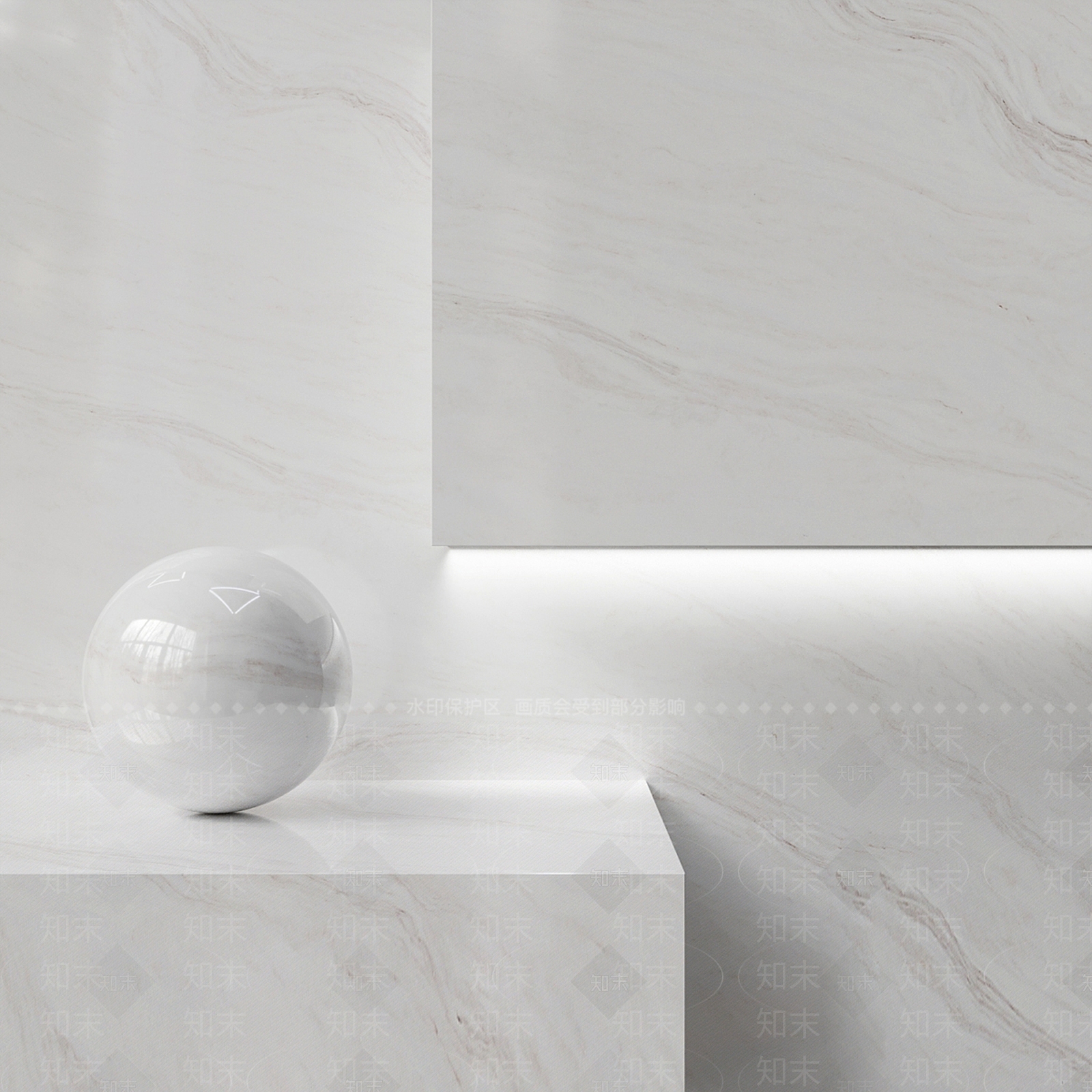 极简石材3D模型下载【ID:1233473647】