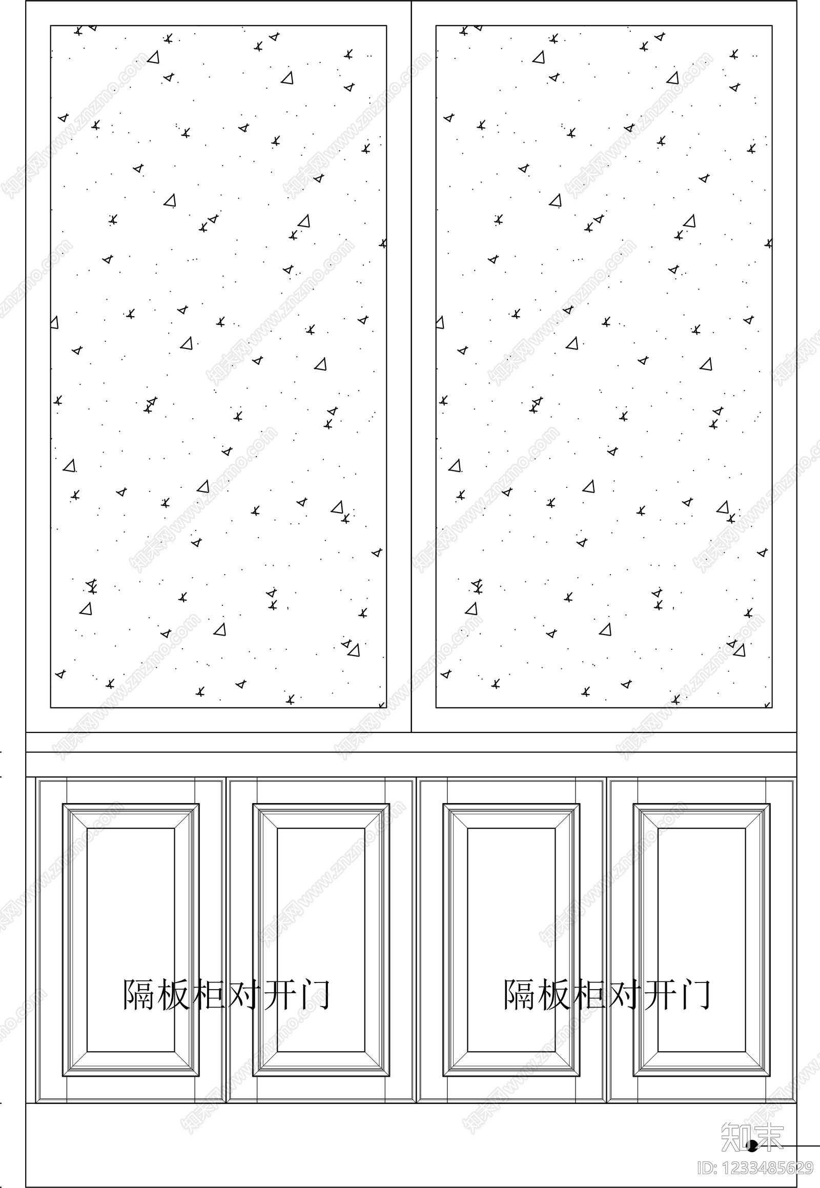 厨房cad施工图下载【ID:1233485629】