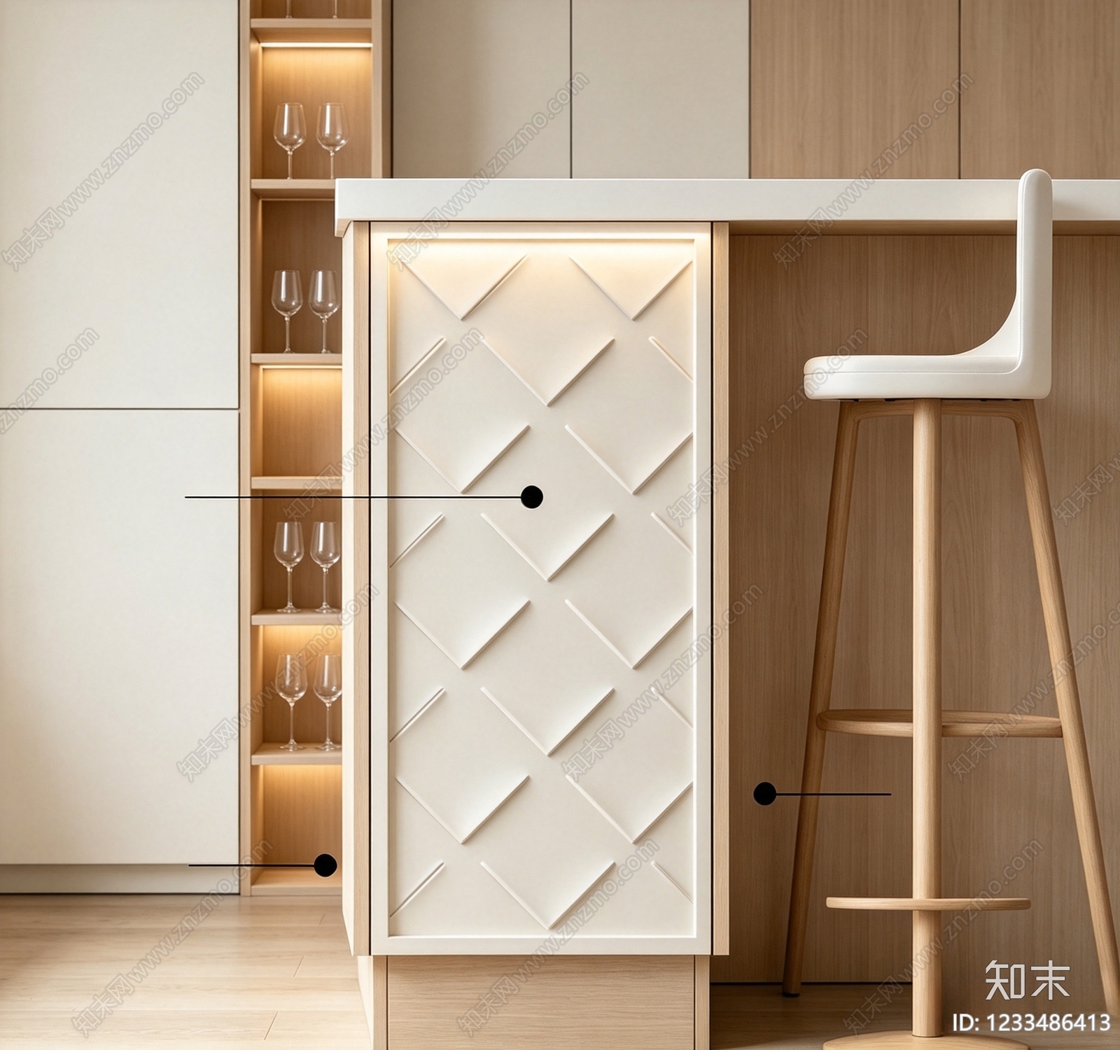 厨房cad施工图下载【ID:1233486413】