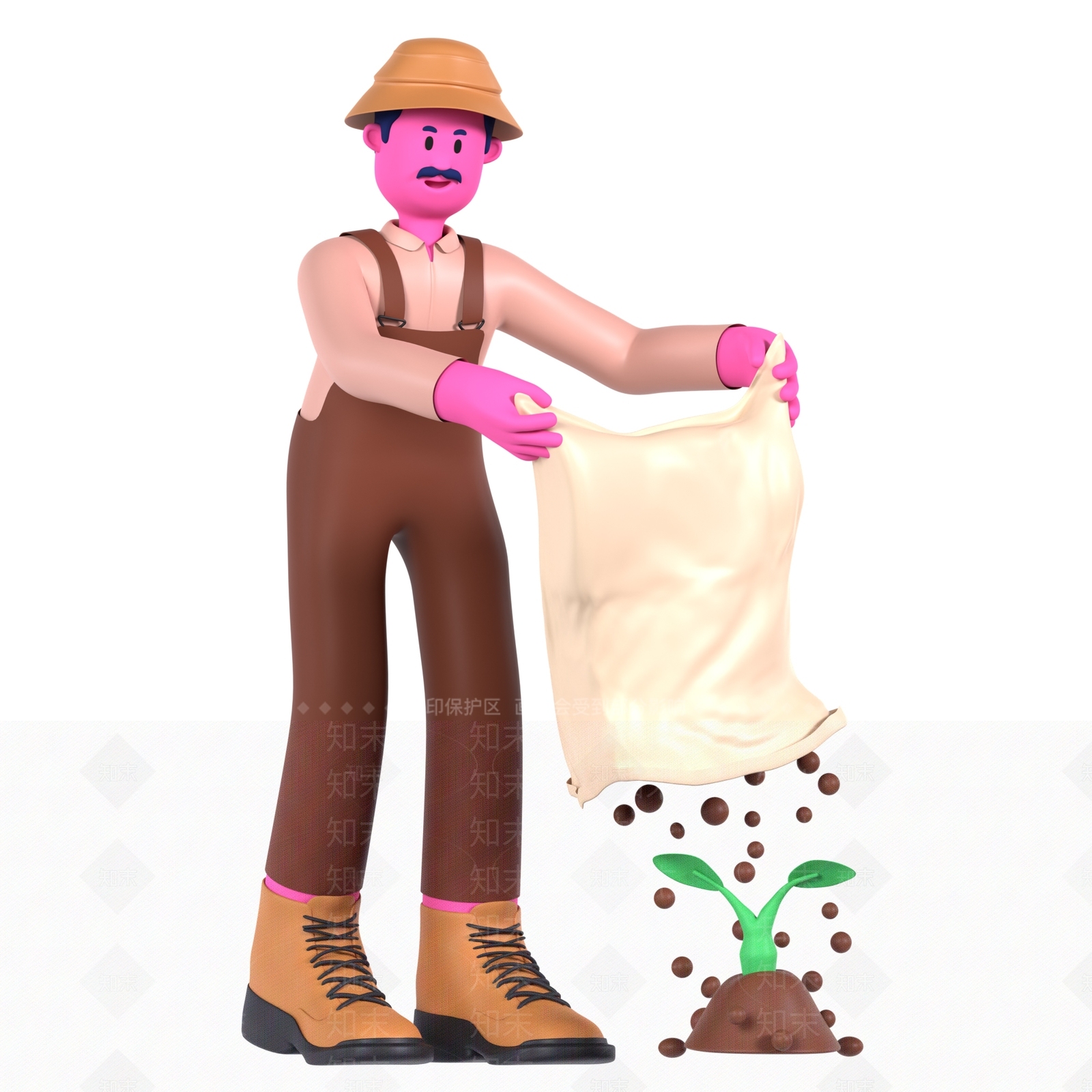 虚拟人物3D模型下载【ID:1233505201】