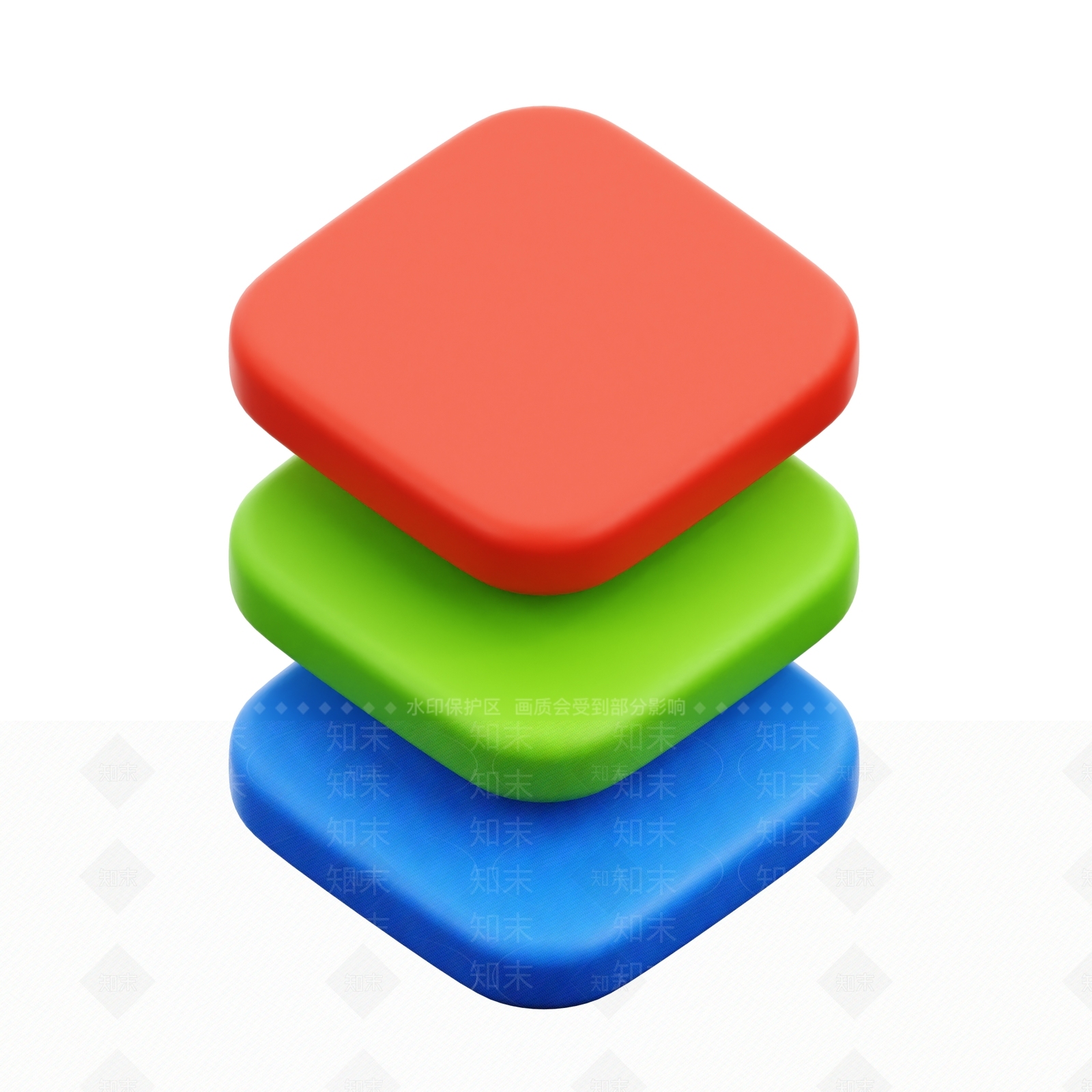 logo3D模型渲染效果图