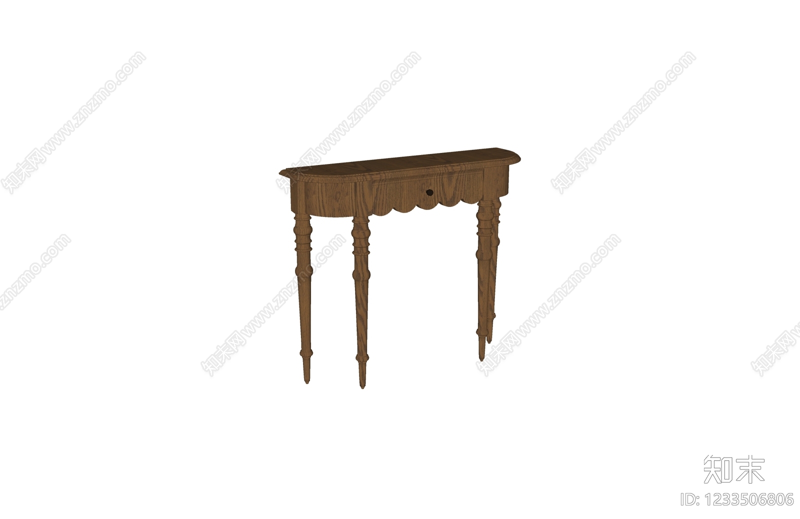 中古风条案SU模型下载【ID:1233506806】