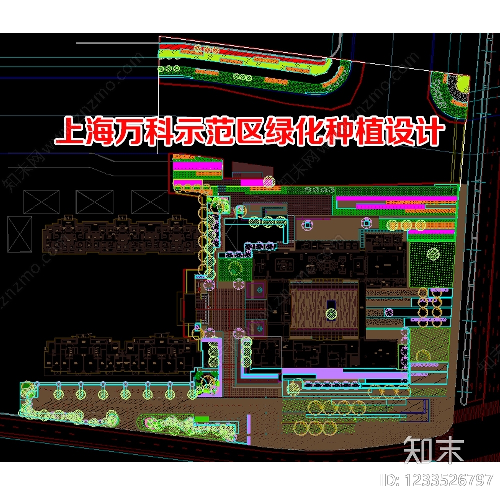 示范区景观CAD图纸