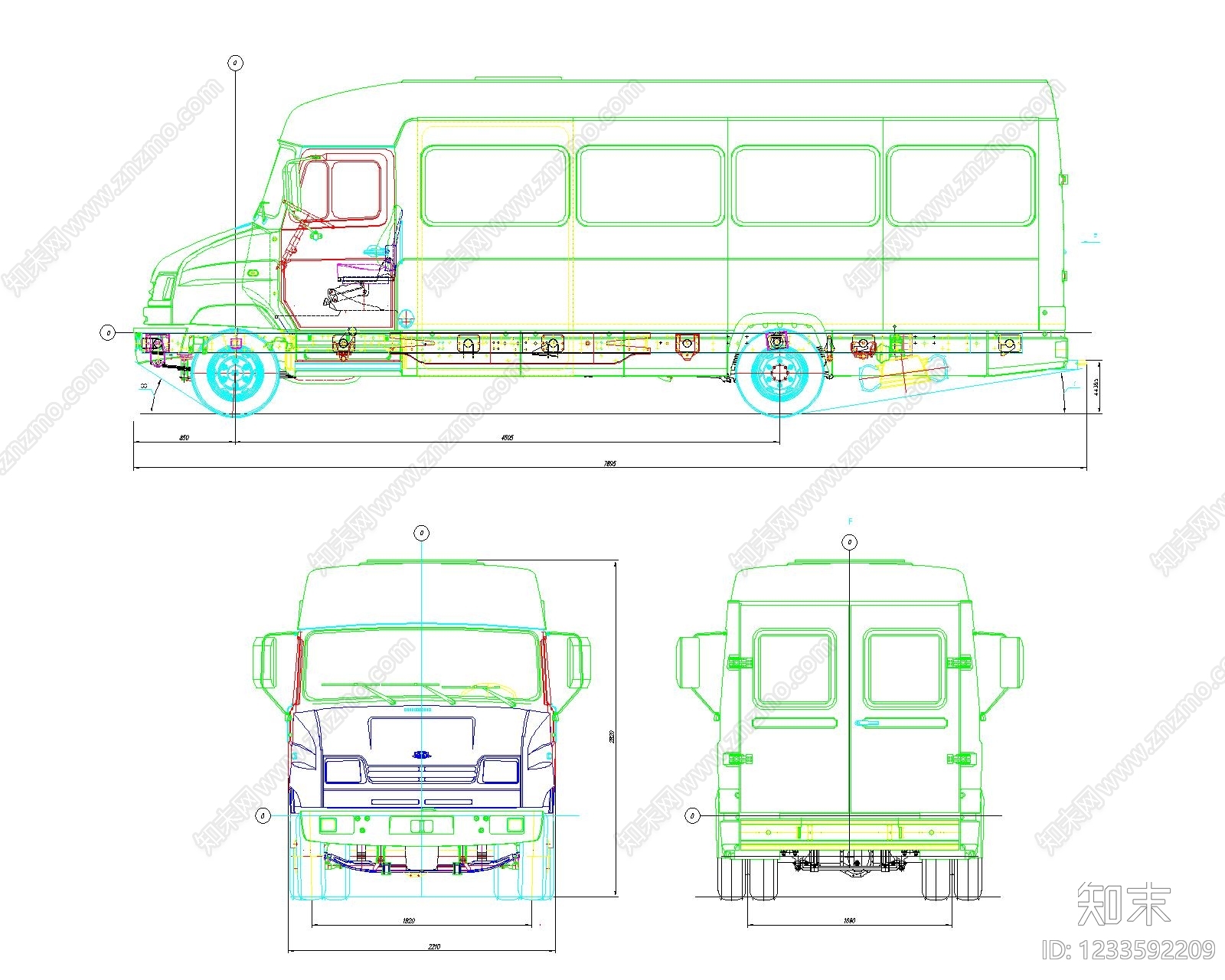 交通工具图库CAD图纸