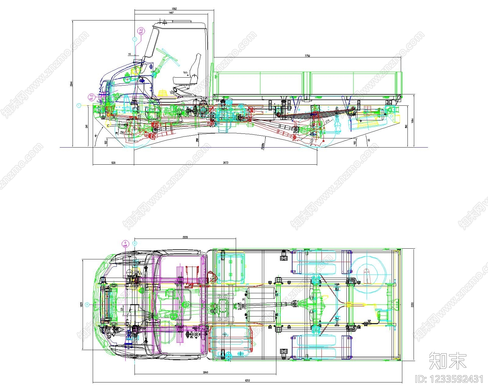 交通工具图库cad施工图下载【ID:1233592431】