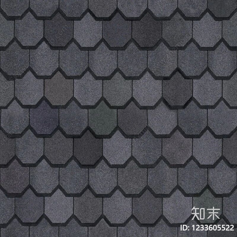 沥青瓦贴图下载【ID:1233605522】