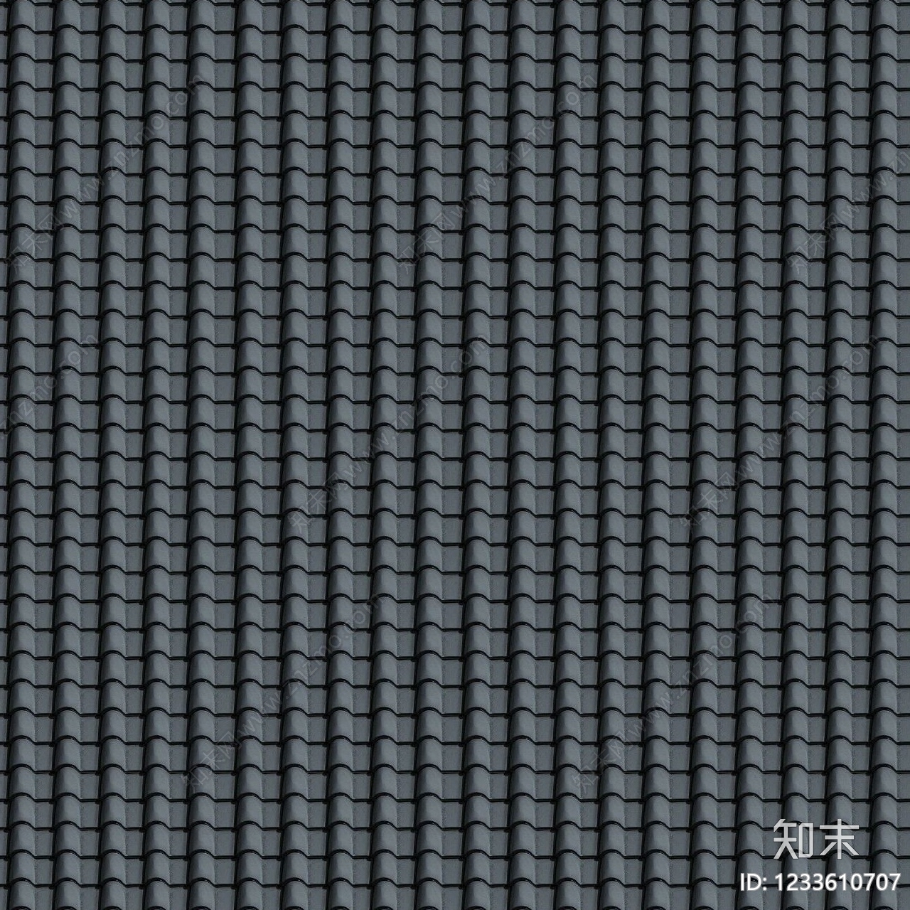 金属瓦贴图下载【ID:1233610707】