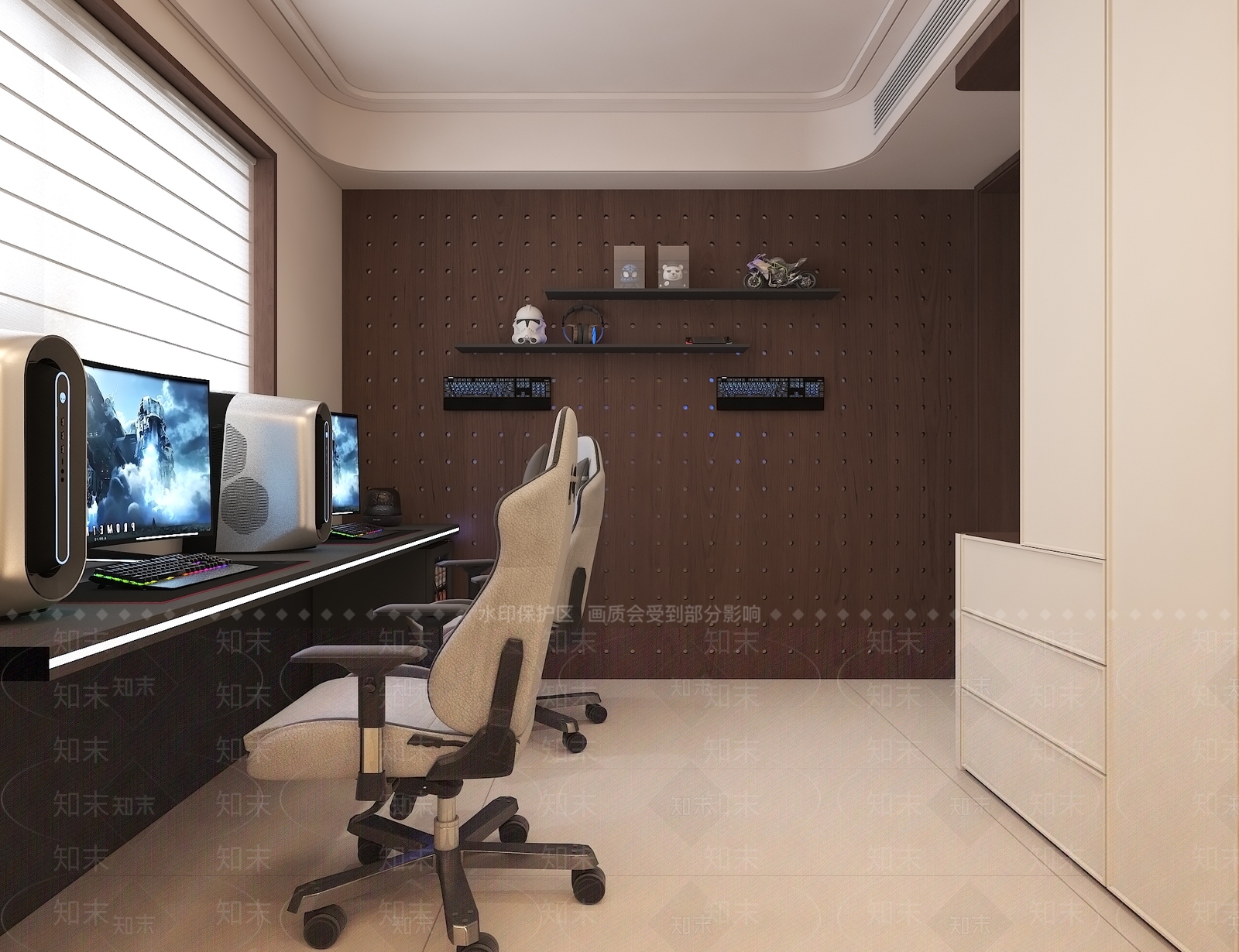 中古风主卧3D模型下载【ID:1233614664】
