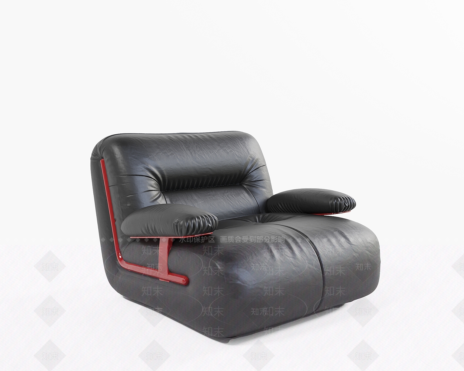 中古风皮沙发SU模型下载【ID:1233618729】