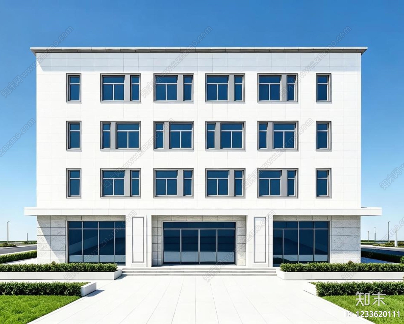 办公楼建筑CAD图纸