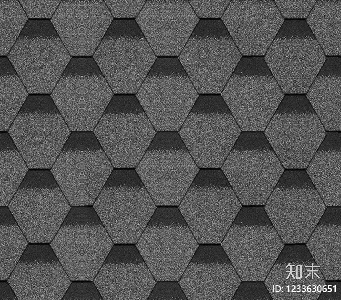 沥青瓦高清贴图材质