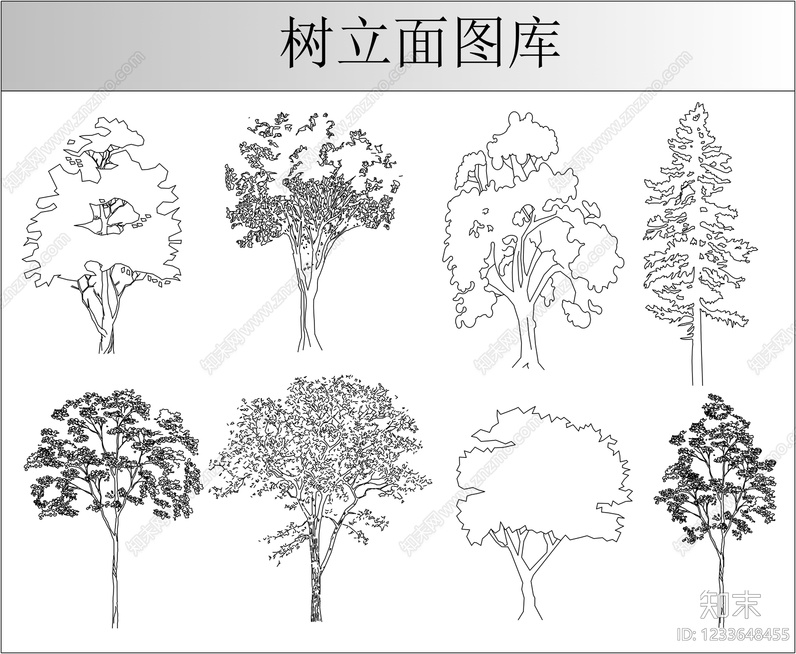 绿植CAD图纸
