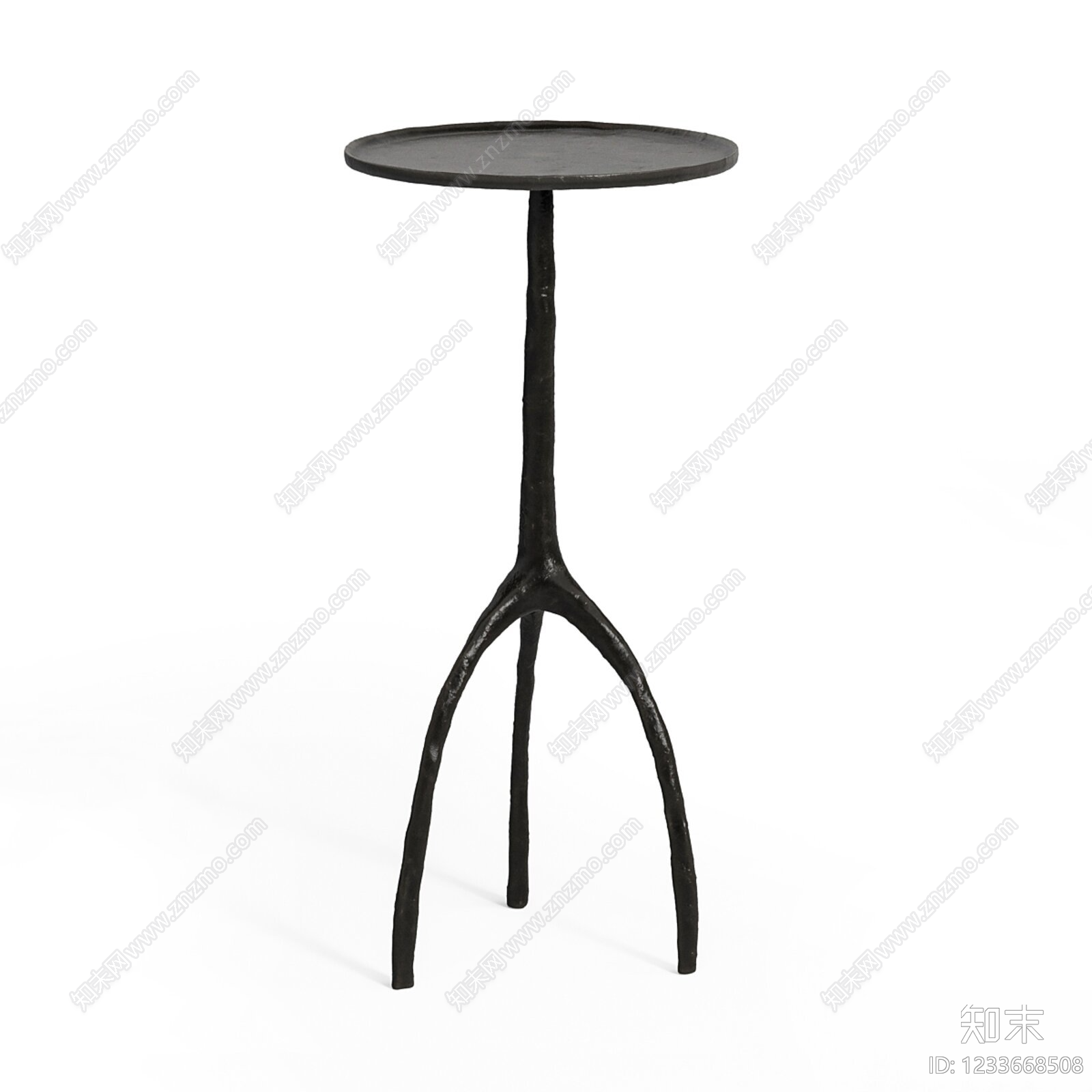 侘寂边几SU模型下载【ID:1233668508】