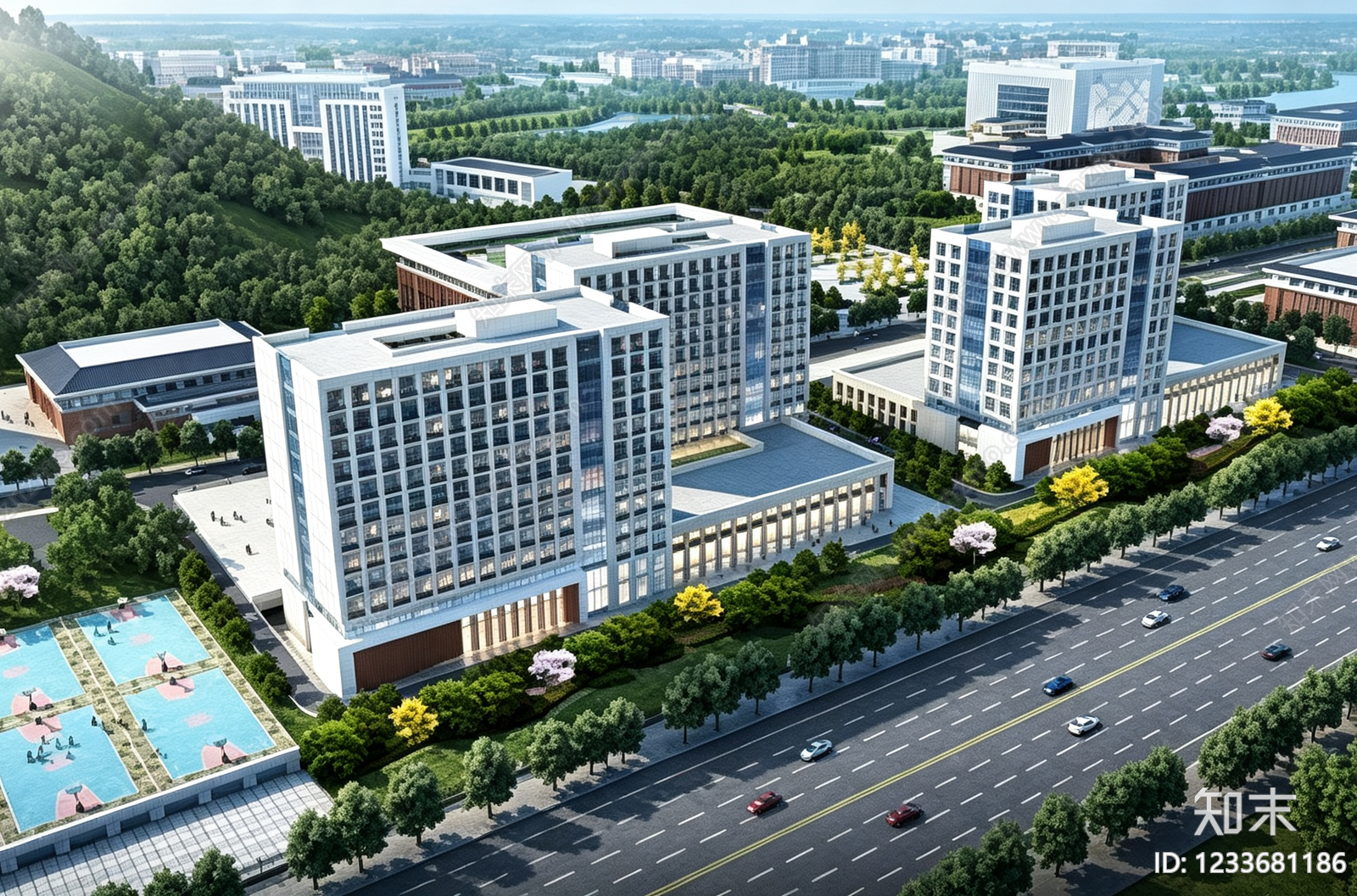 学校建筑CAD图纸