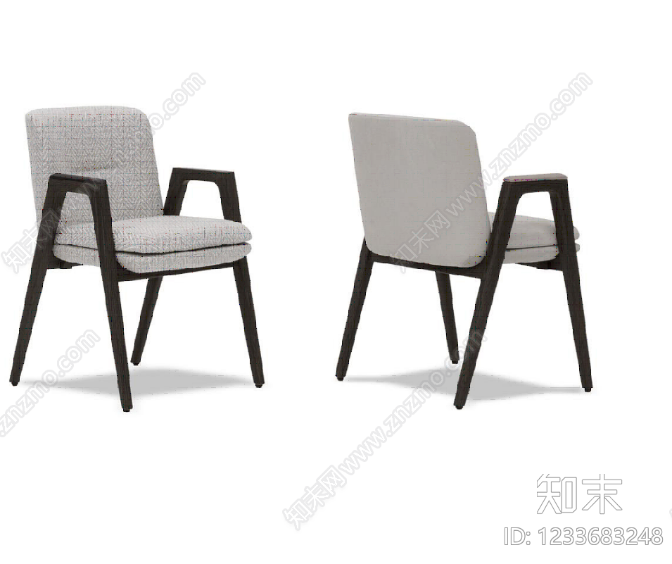 椅子cad施工图下载【ID:1233683248】