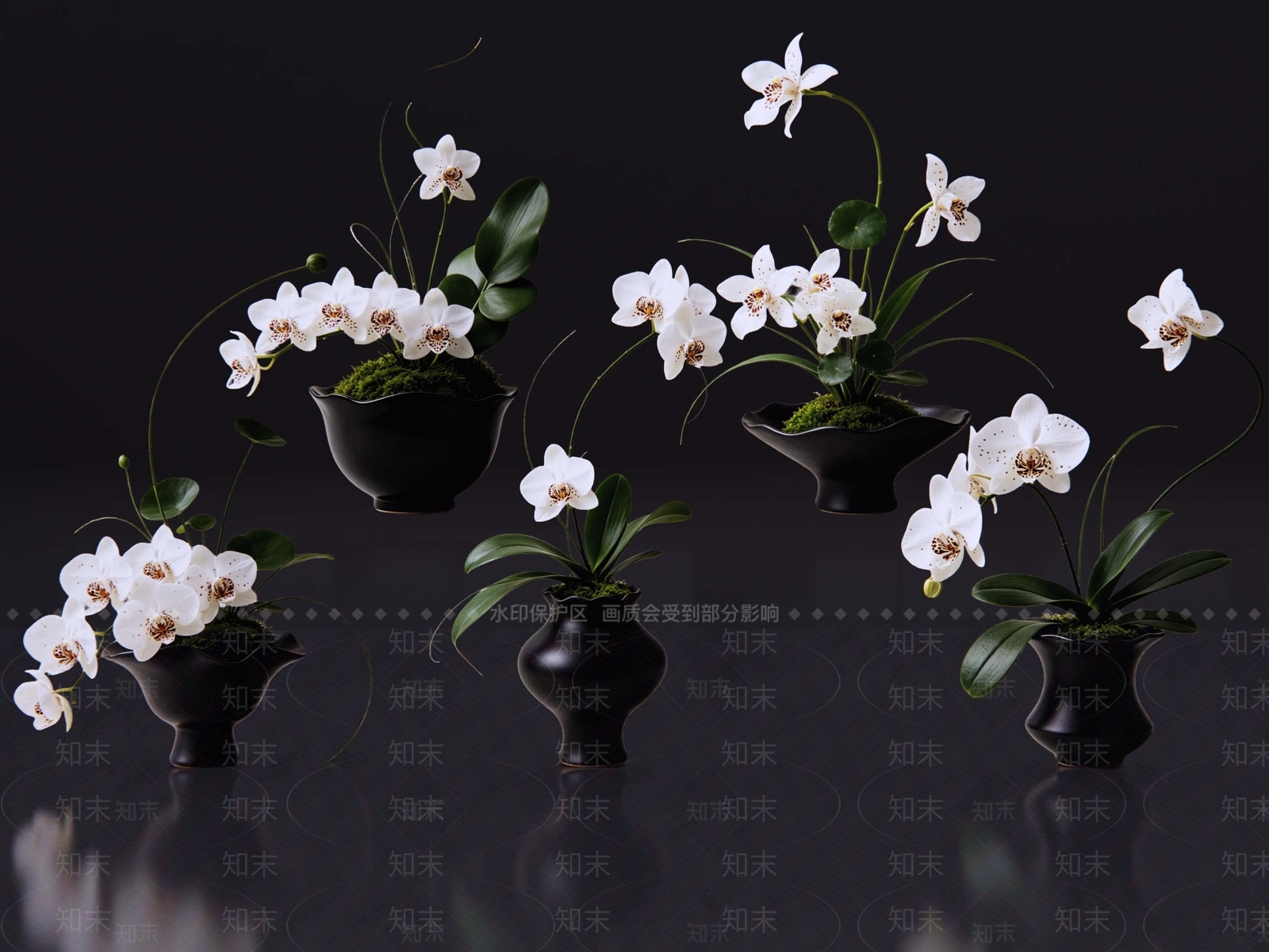 禅意花瓶SU模型下载【ID:1233687420】