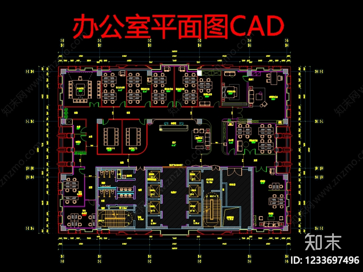 工装平面图CAD图纸