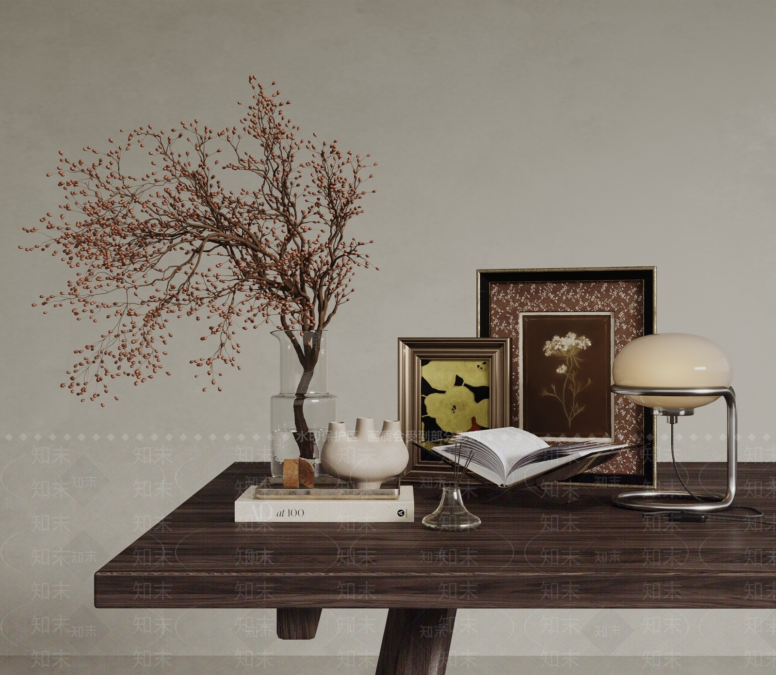 中古风摆件组合SU模型下载【ID:1233702662】