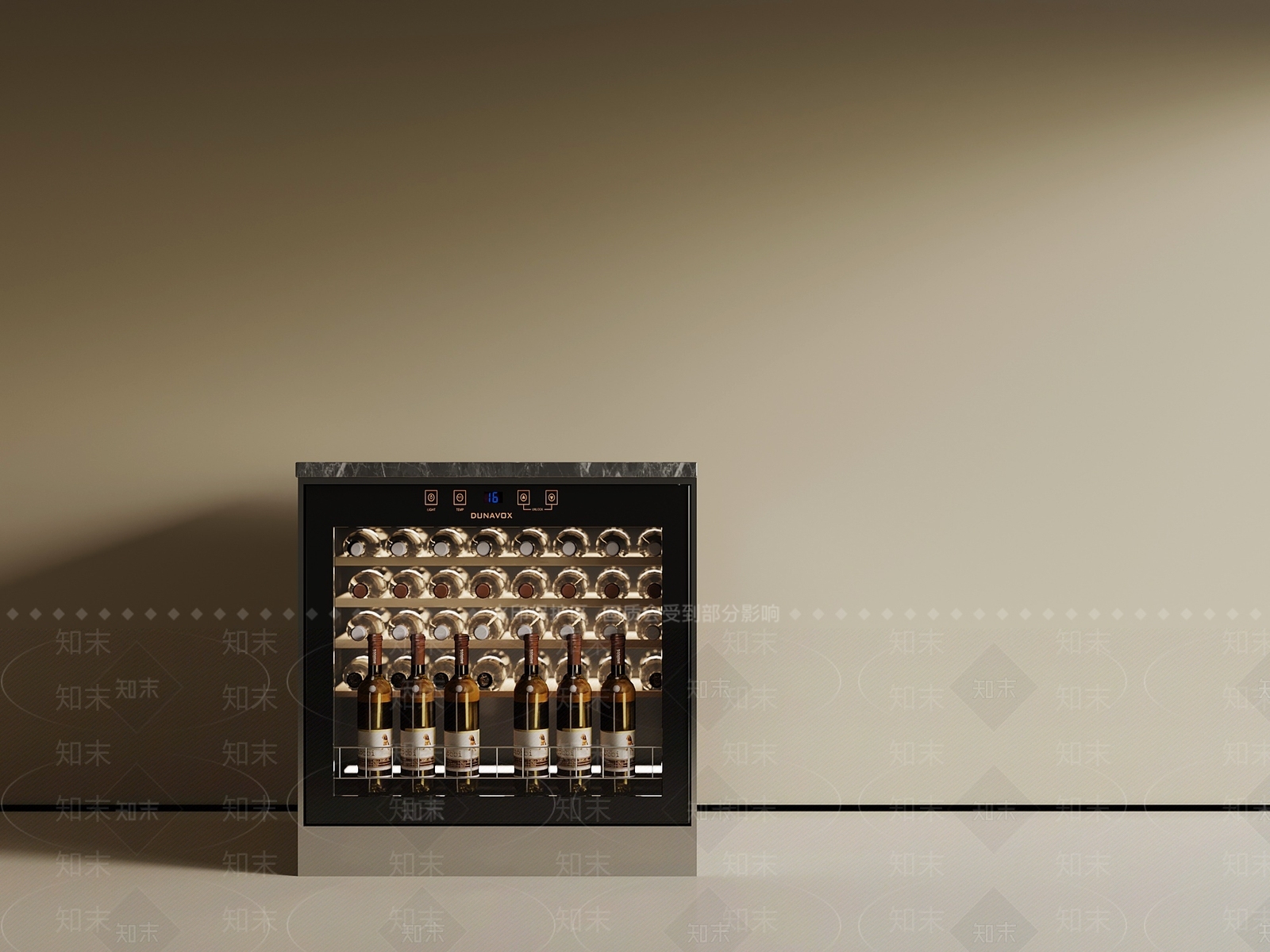 极简酒柜3D模型下载【ID:1233704981】