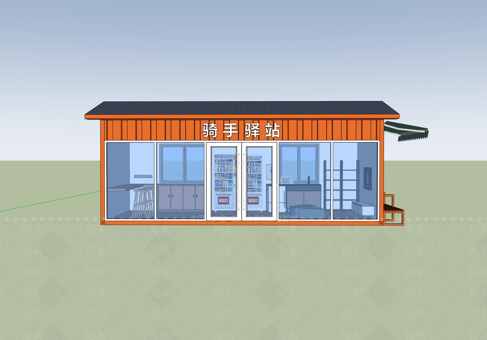 小公建SU模型下载【ID:1233706183】