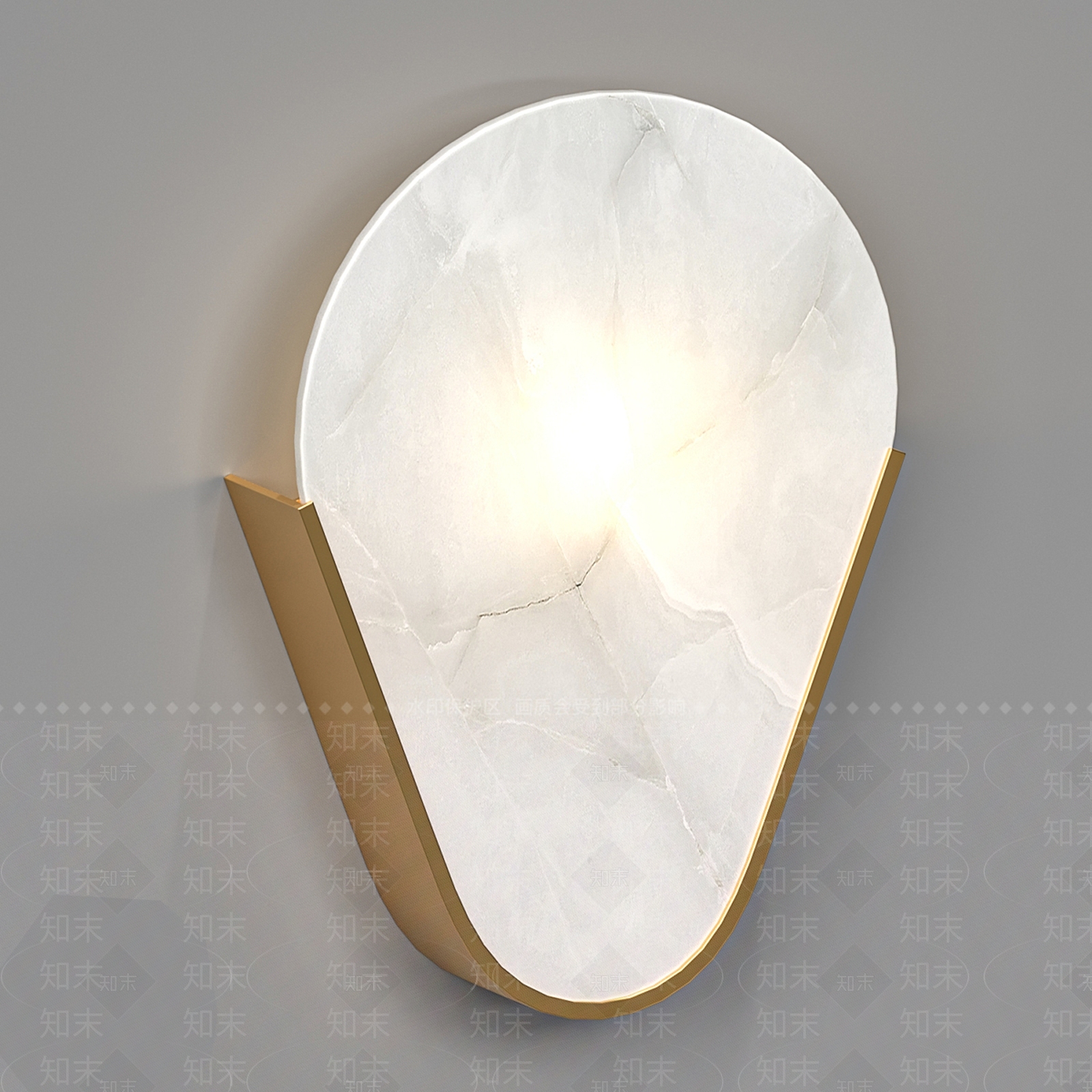 轻奢儿童壁灯3D模型下载【ID:1233711033】